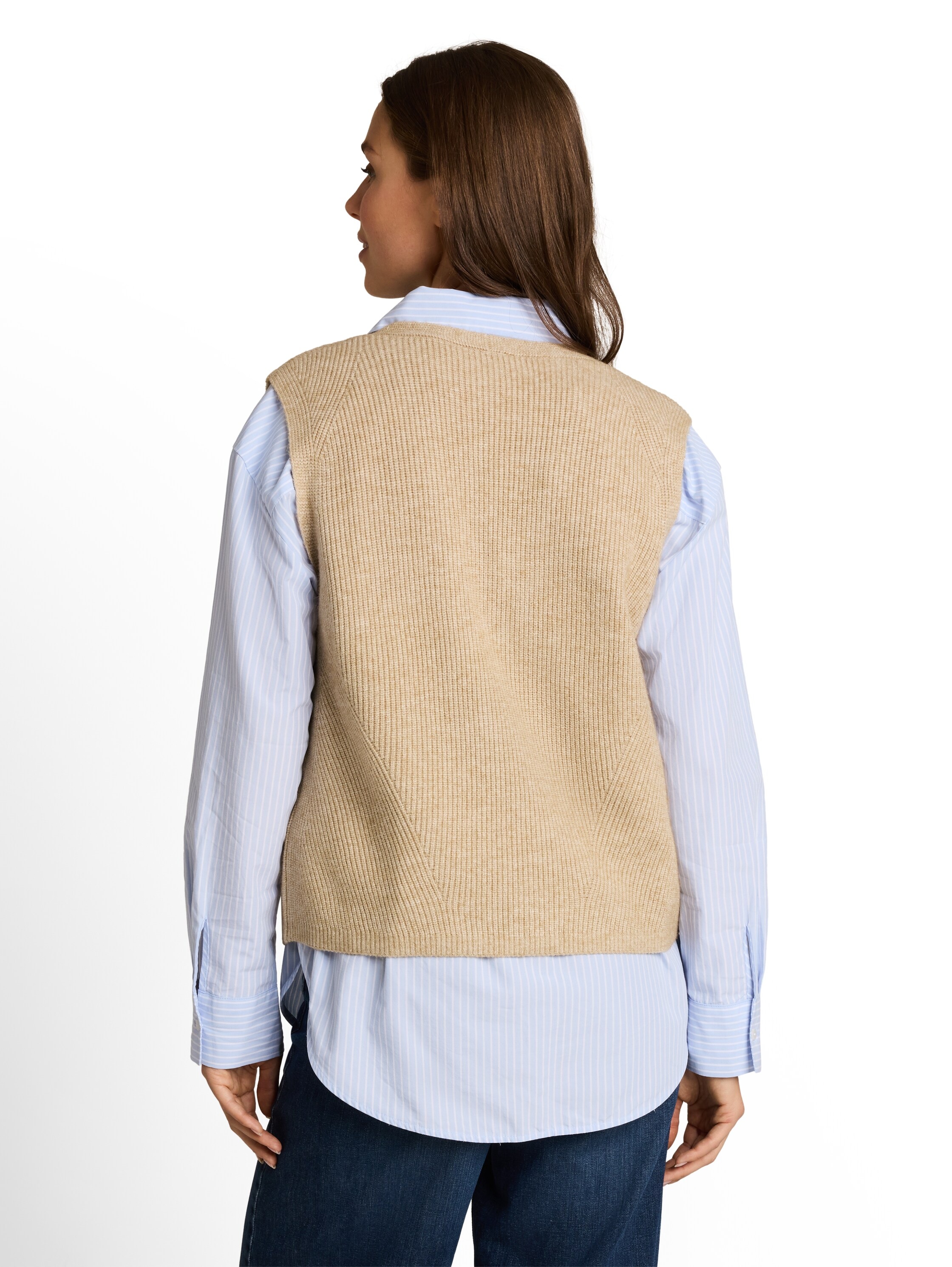 TOM TAILOR Pullunder »Regular« mit V-Ausschnitt