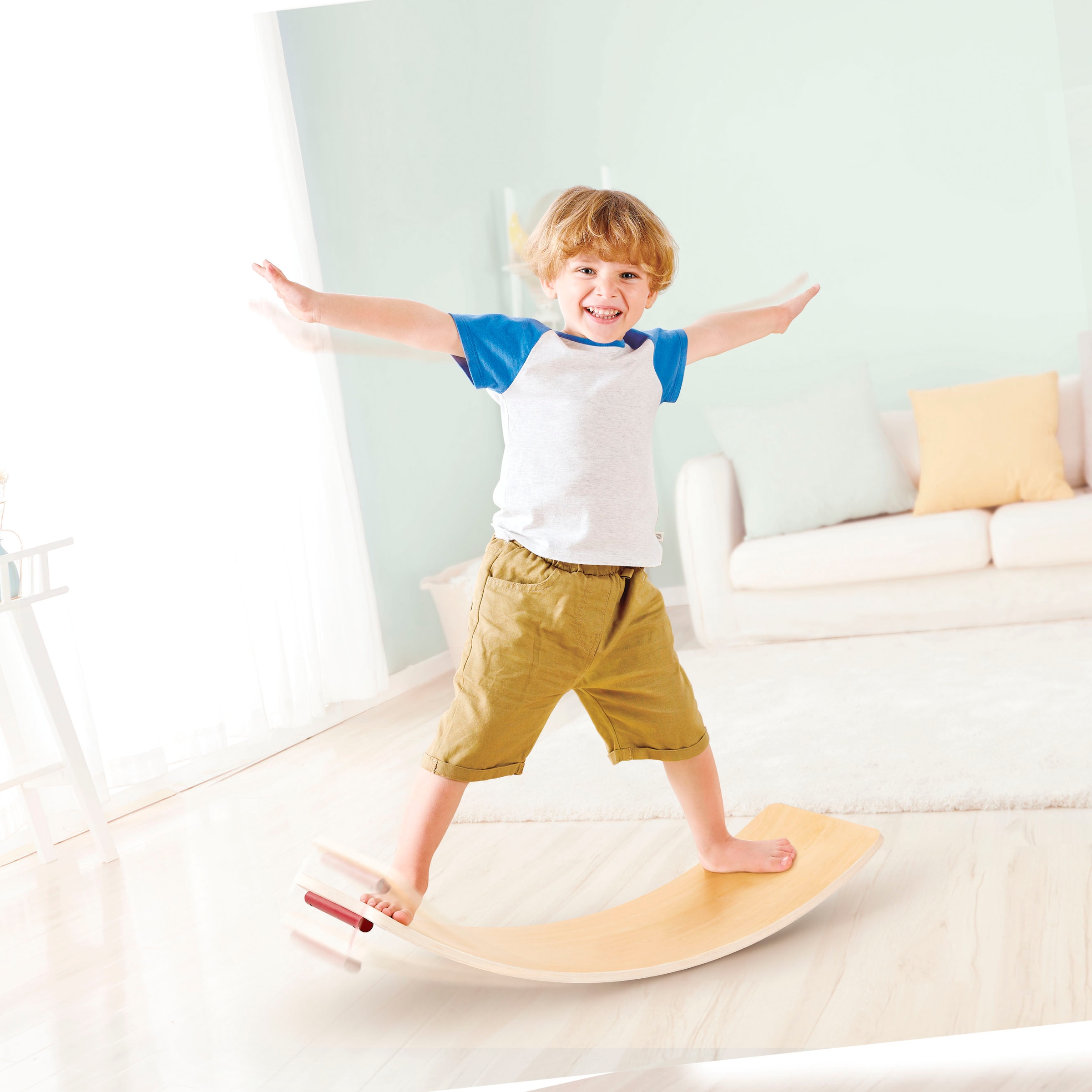 Hape Schaukelpferd »2in1-Schaukelpferd und Balance-Board«