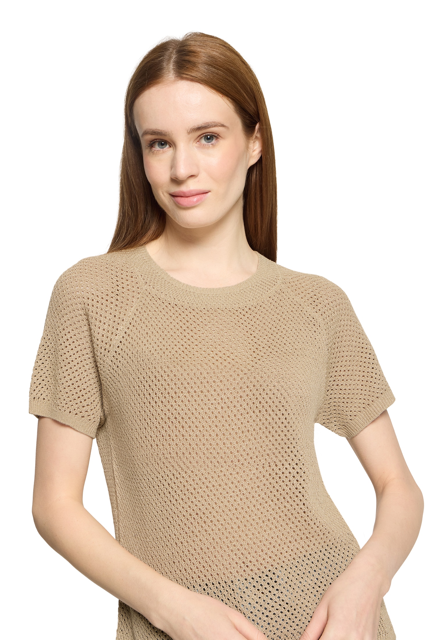 Cartoon Strickpullover »Strickpullover mit Rundhalsausschnitt«