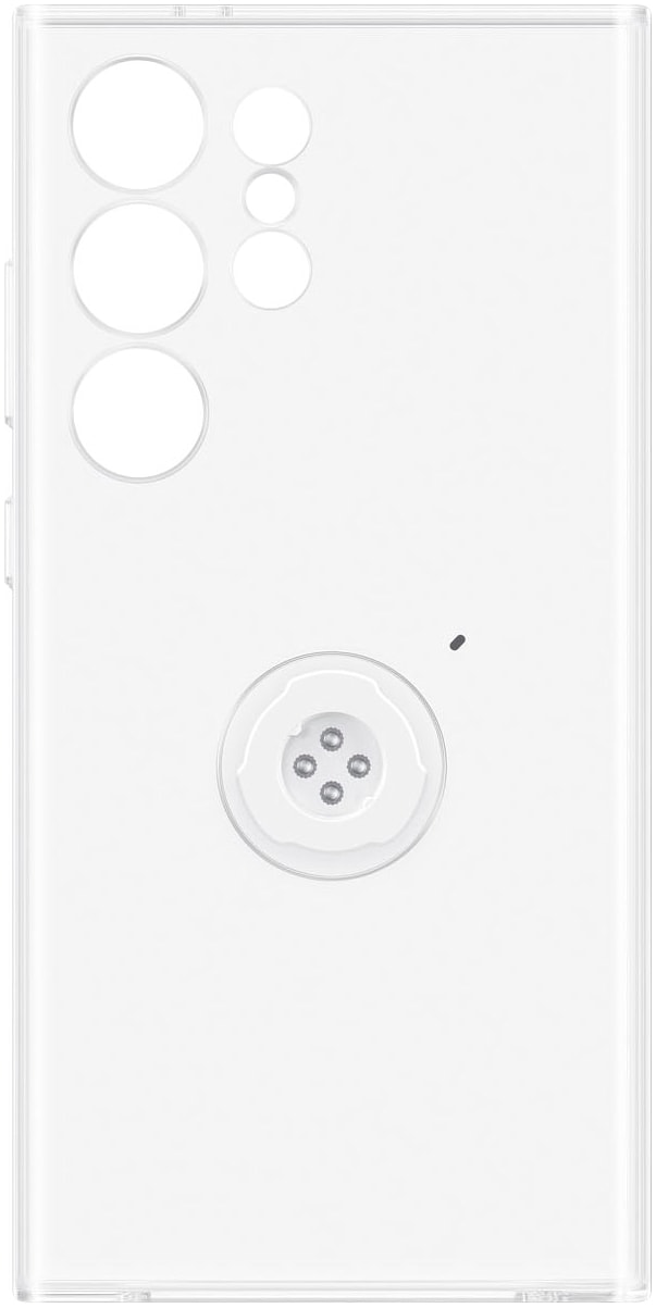 Samsung Handyhülle »Clear Gadget Case für Samsung Galaxy S24 Ultra«, Schutz, griffig und stylisch