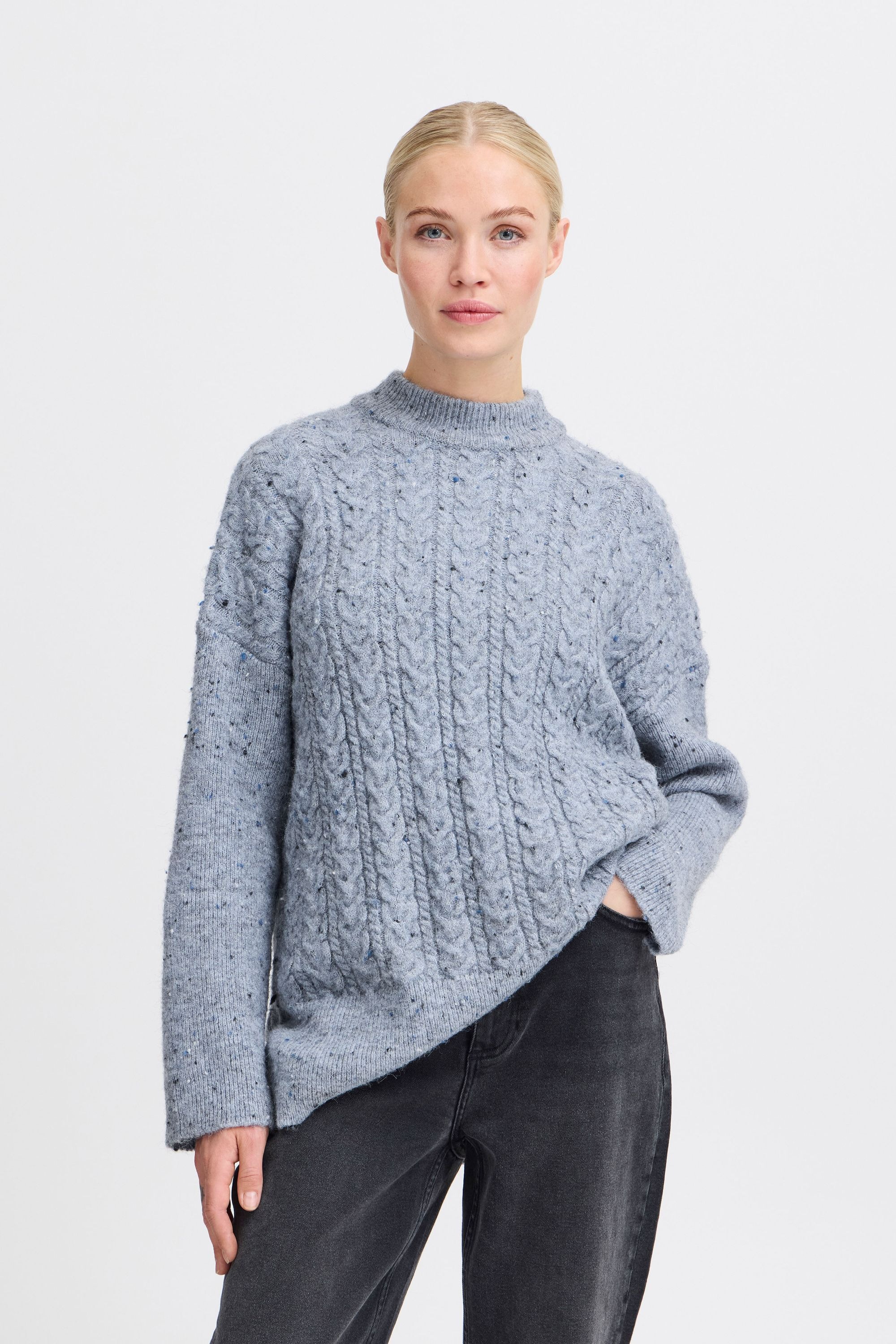 b.young Strickfleece-Pullover »Strickpullover BYNATA CABLE JUMPER«