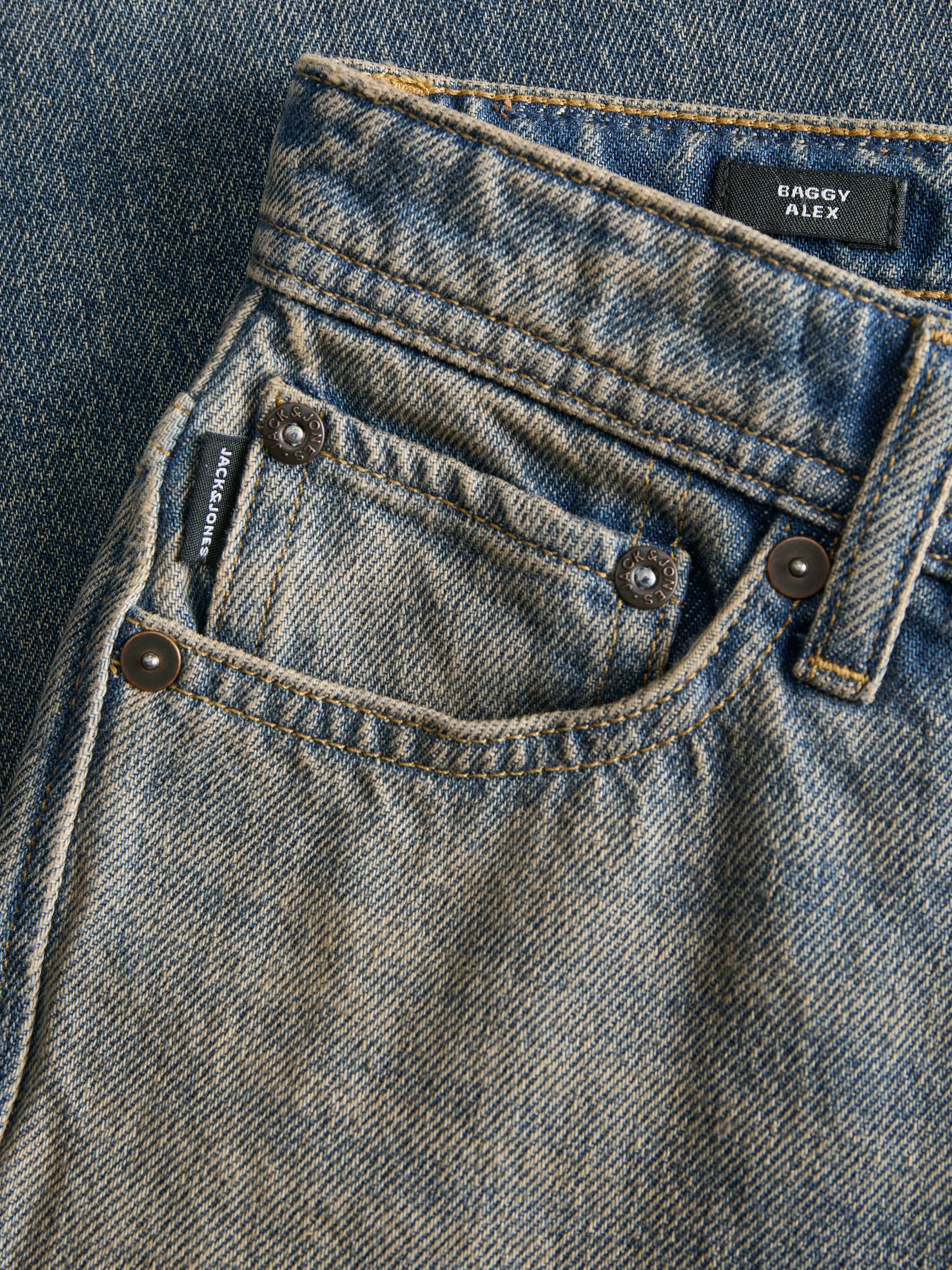 Jack & Jones Junior Relax-fit-Jeans »JJIALEX JJORIGINAL AKM 639 SN JNR«