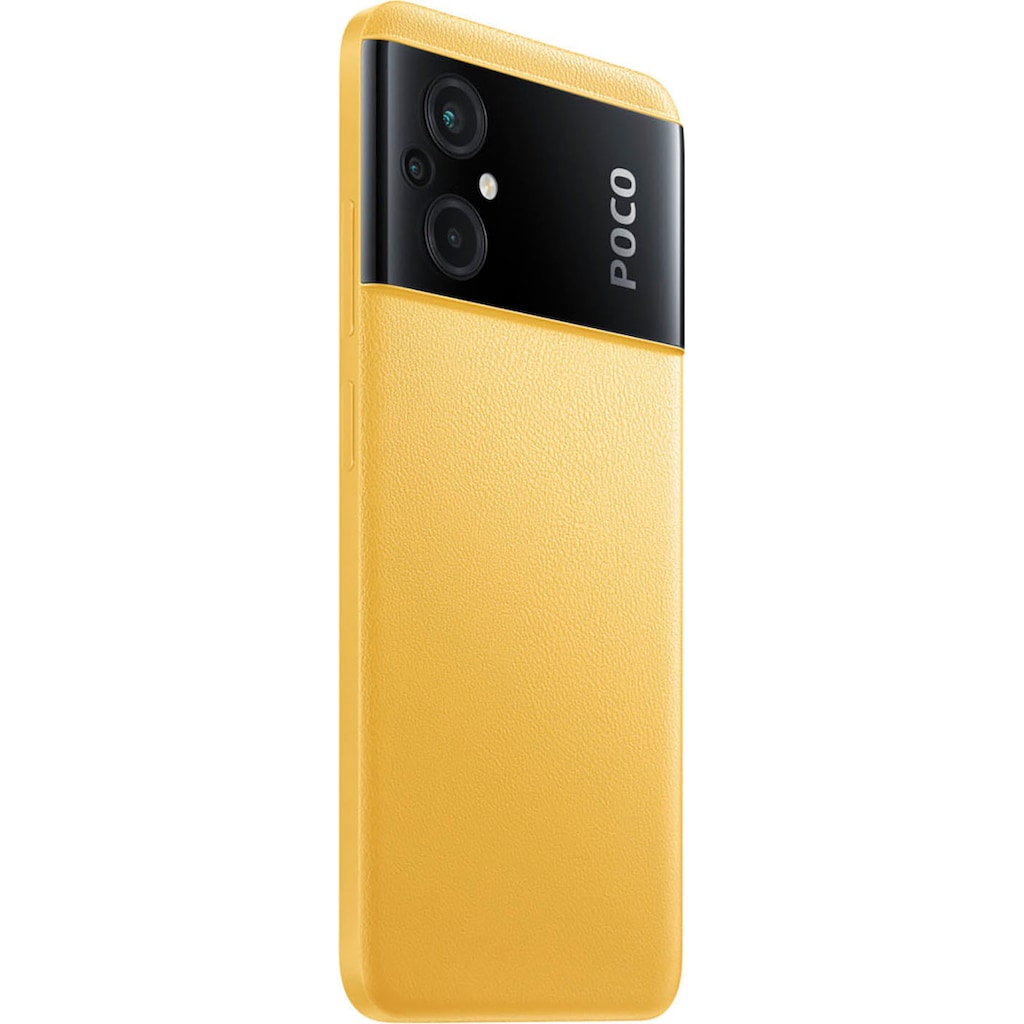 Xiaomi Smartphone »POCO M5 4GB+128GB«, gelb, 16,7 cm/6,58 Zoll, 128 GB Speicherplatz, 50 MP Kamera