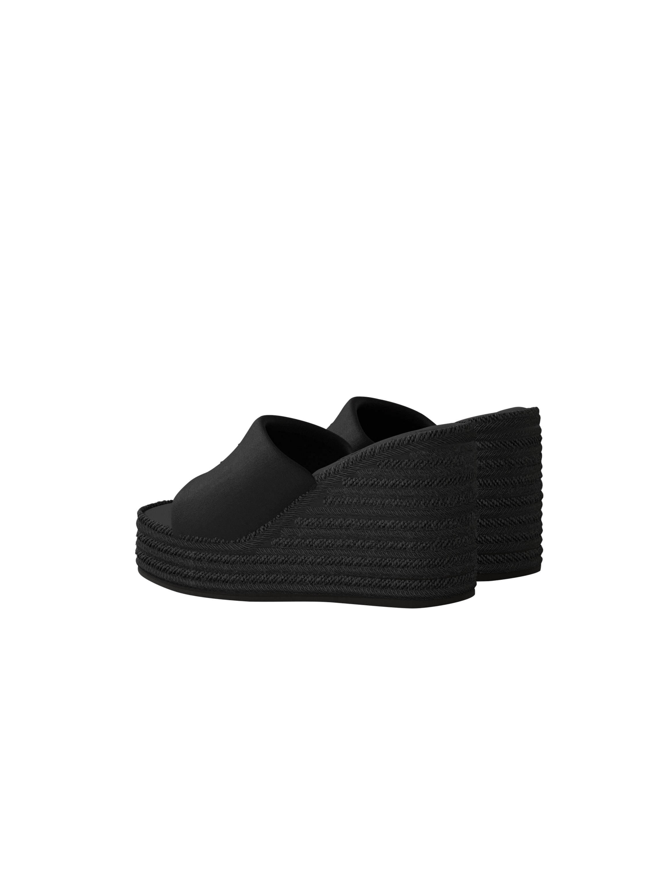 Calvin Klein Keilpantolette »WEDGE ESPAD 70 CANVAS MG«  Sommerschuh, Urlaubsschuh mit Plateau und Jutebesatz