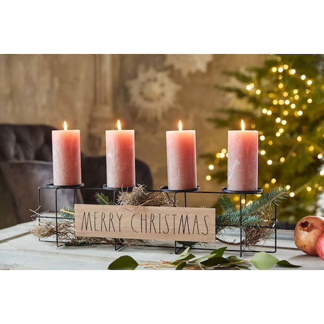 BOLTZE Adventsleuchter »Weihnachtsdeko«, im Shabby-Look bestellen im OTTO  Online Shop