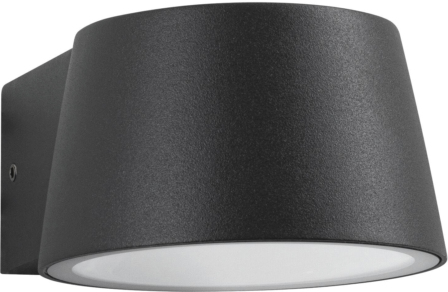 Paulmann LED Außen-Wandleuchte »Outdoor 230V Capea Aluminium anthrazit insect friendly«, 1 flammig, Insektenfreundlich, IP44, 2200K