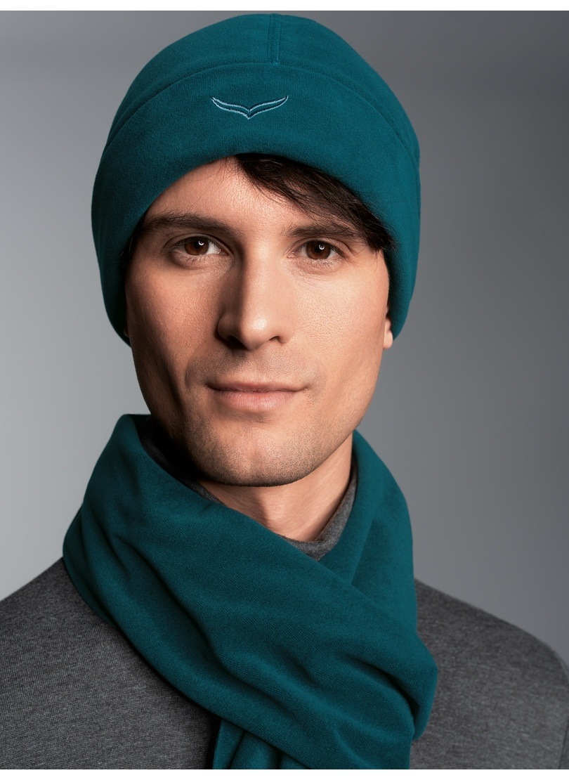 Trigema Herren Fleecemütze »TRIGEMA Fleecemütze« 1 Stk. tlg. in blau, Größe 2