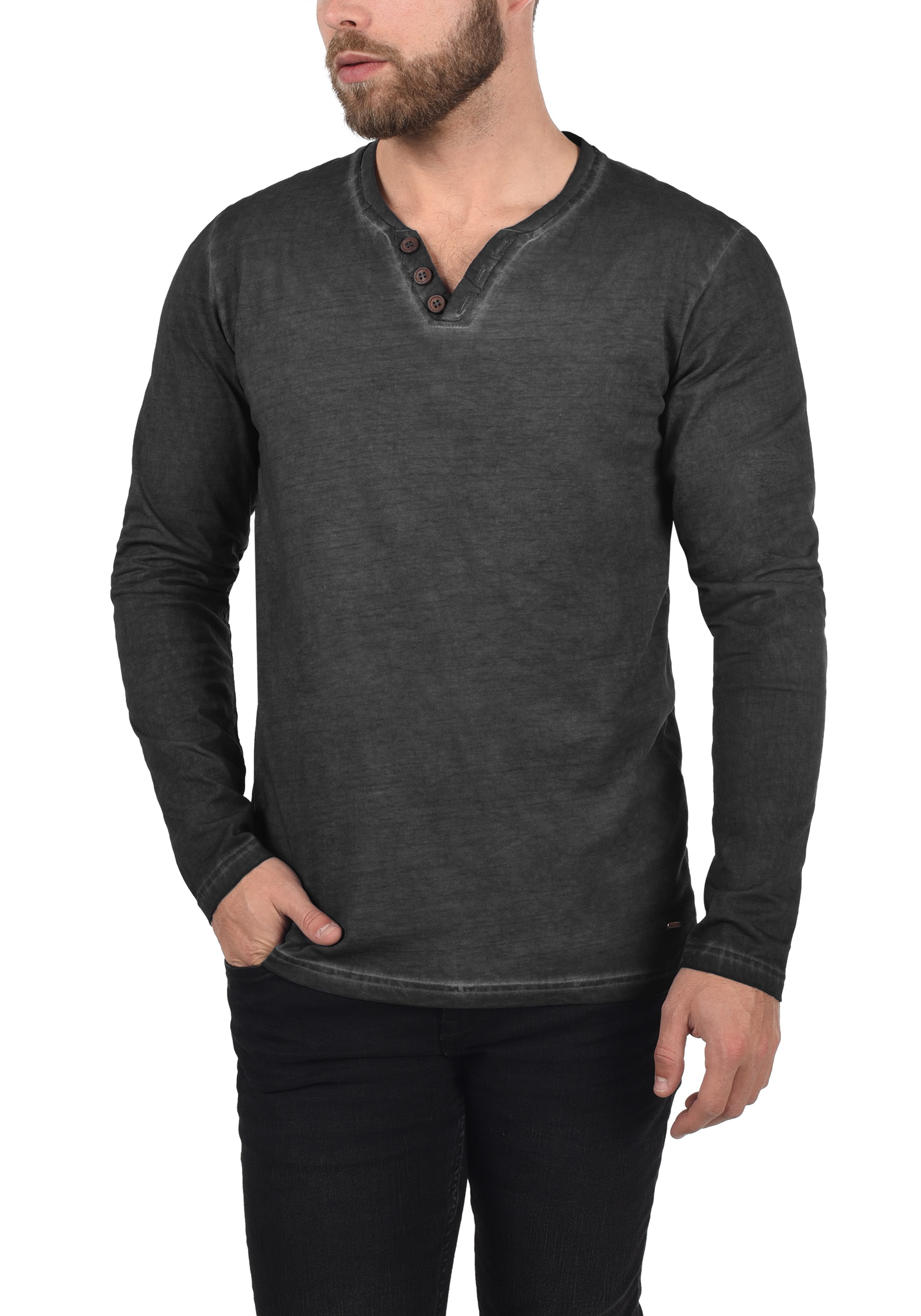 !Solid V-Shirt »V-Shirt SDTinox«