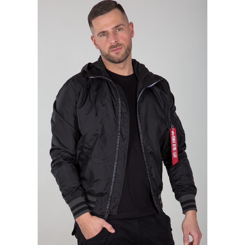 Alpha Industries Bomberjacke »ALPHA INDUSTRIES Men - Bomber & Flight Jackets MA-1 LW Hooded PZ«