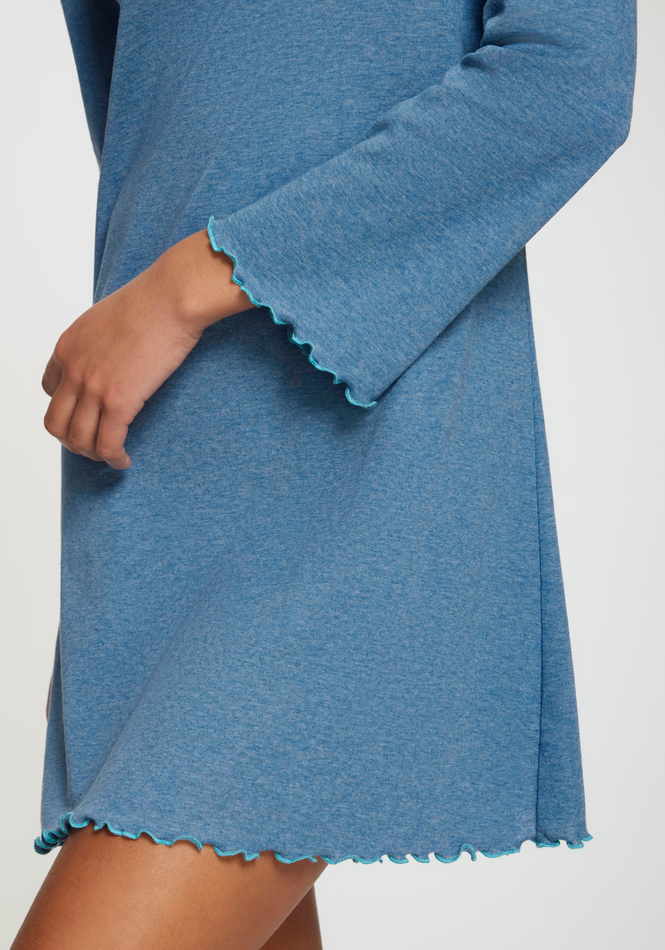 s.Oliver Nachthemd 1 Stk. tlg. mit Trompetenärmeln