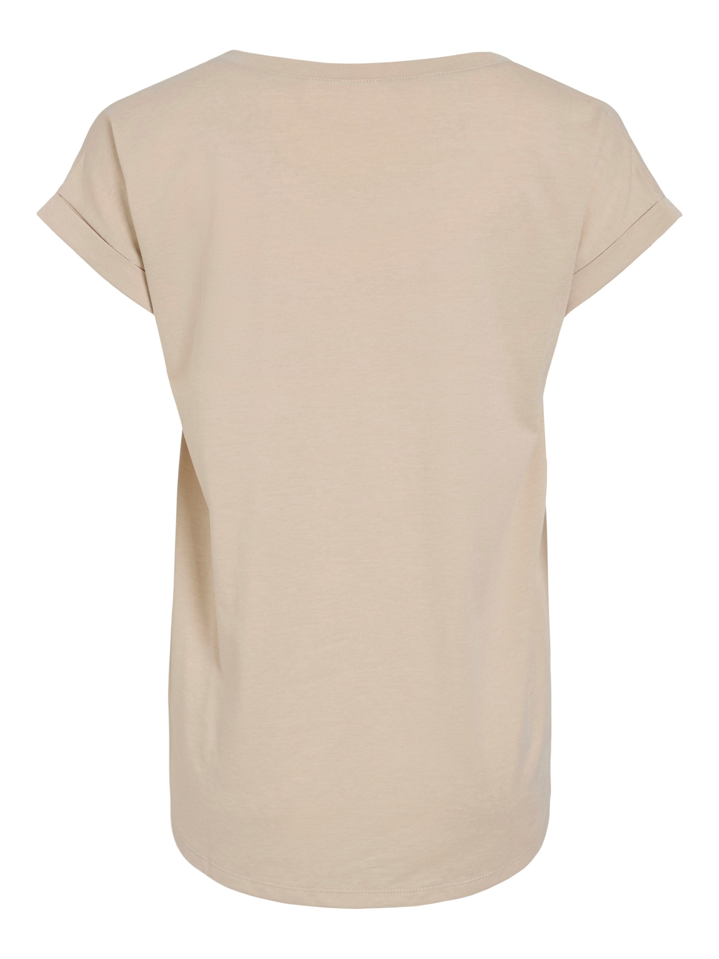 Vila Rundhalsshirt »VIDREAMERS NEW PURE T-SHIRT/SU-NOOS« Baumwollmischung, regular fit