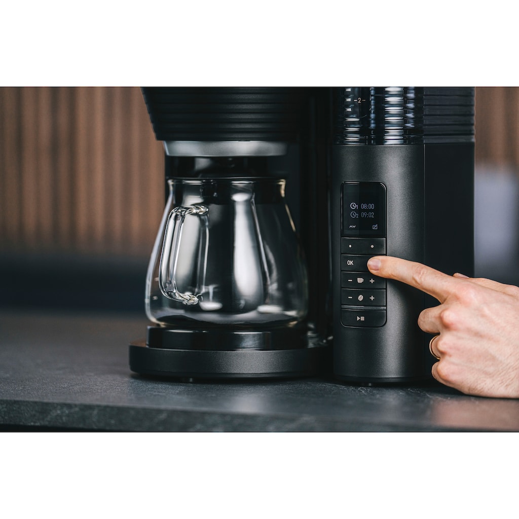 Melitta Kaffeemaschine mit Mahlwerk »AromaFresh Pro X 1030-02«, 1,25 l Kaffeekanne, Papierfilter, 1x4