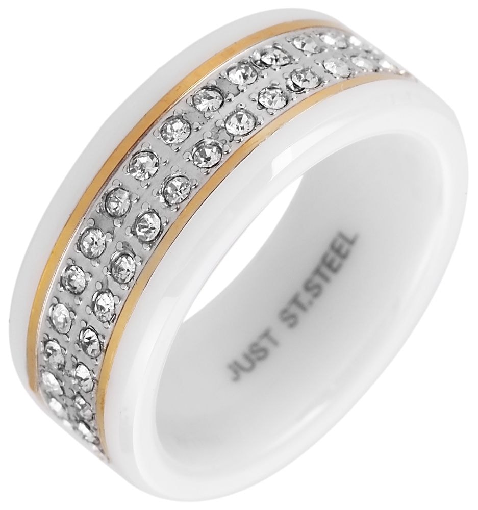 Adelia´s Fingerring »Damen Ring aus Edelstahl«