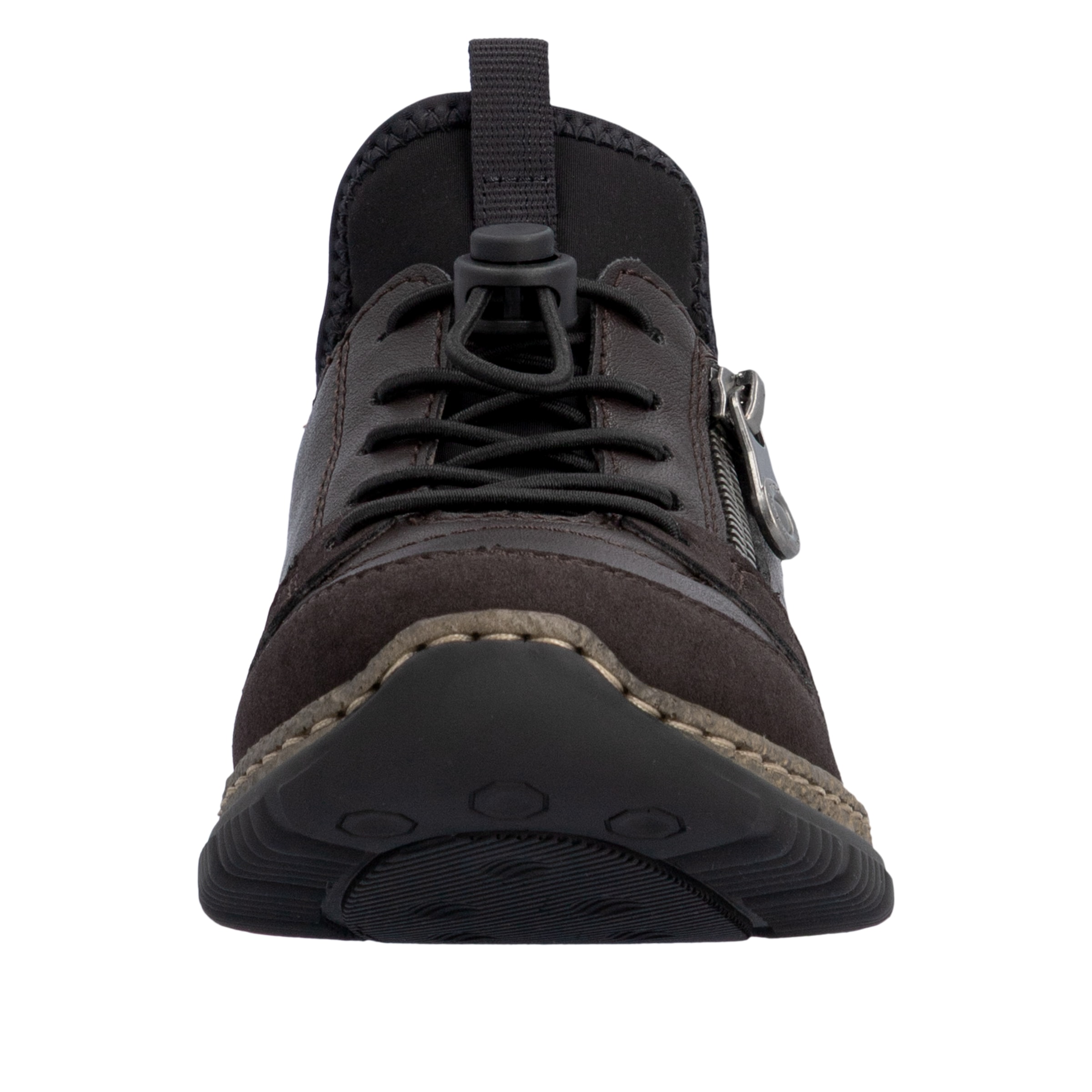 Rieker Slip-On Sneaker  Freizeitschuh, Halbschuh mit Zierreißverschluss und Gummizug