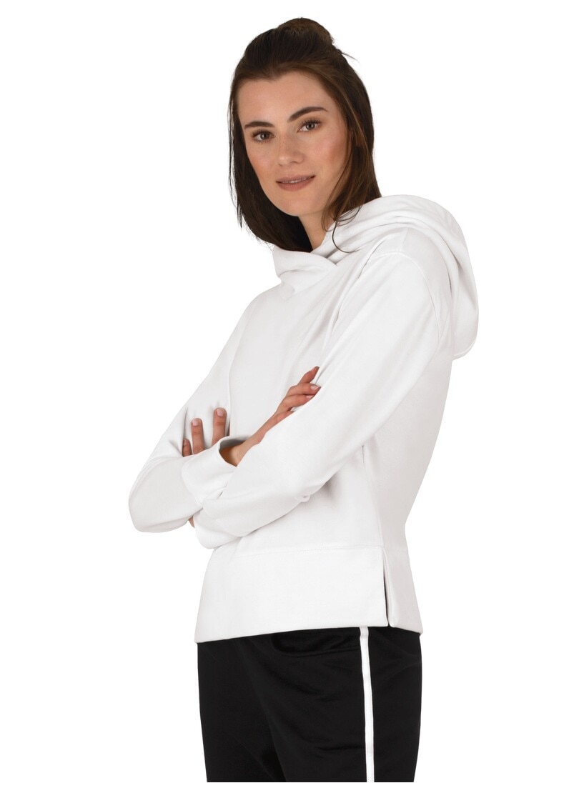 Trigema Sweatshirt »TRIGEMA Dünner Kapuzenpullover«