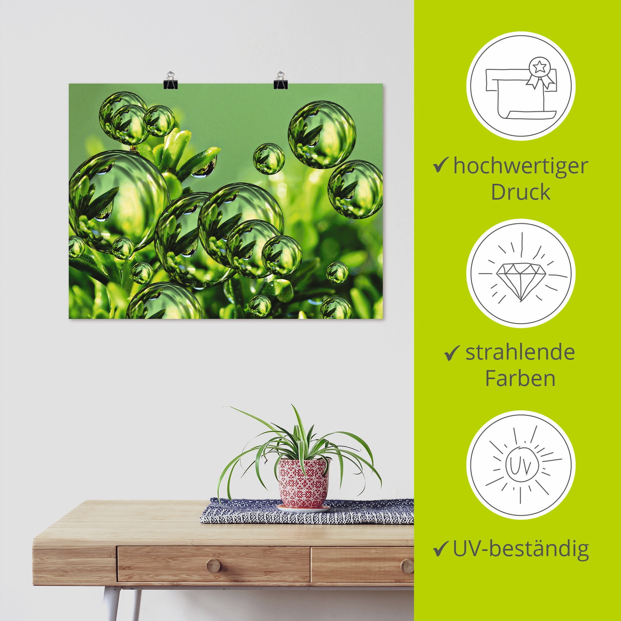 Artland Wandbild »Fantasie«, Muster, (1 St.), als Poster, Wandaufkleber in verschied. Größen