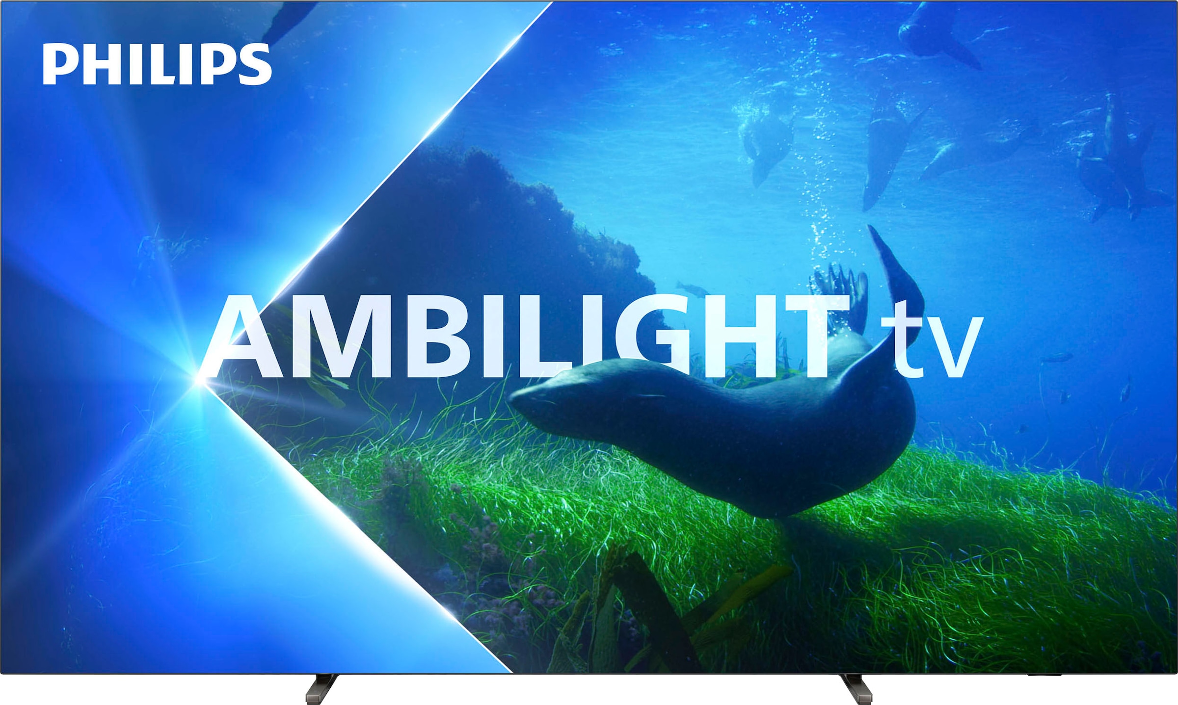 Philips OLED-Fernseher »77OLED808/12«, 4K Ultra HD, Android TV-Google TV-Smart-TV