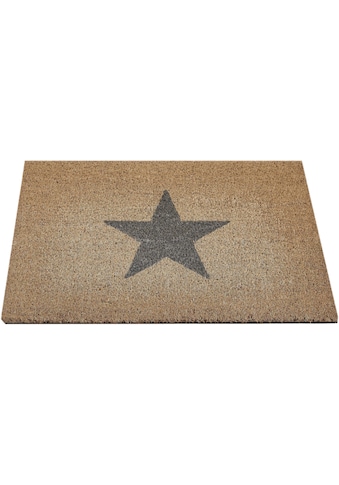 Andiamo Fußmatte »Kokos Star«, rechteckig, Schmutzfangmatte, Motiv Sterne, In- und... kaufen