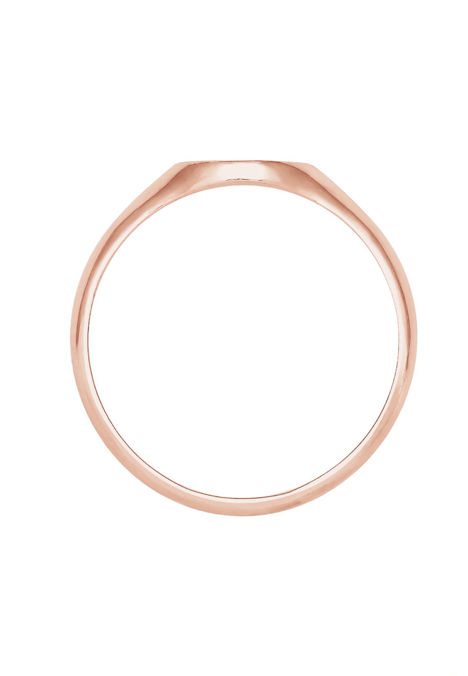 Elli Siegelring »Ring Siegelring Damen Royal Basic Design 925 Silber«