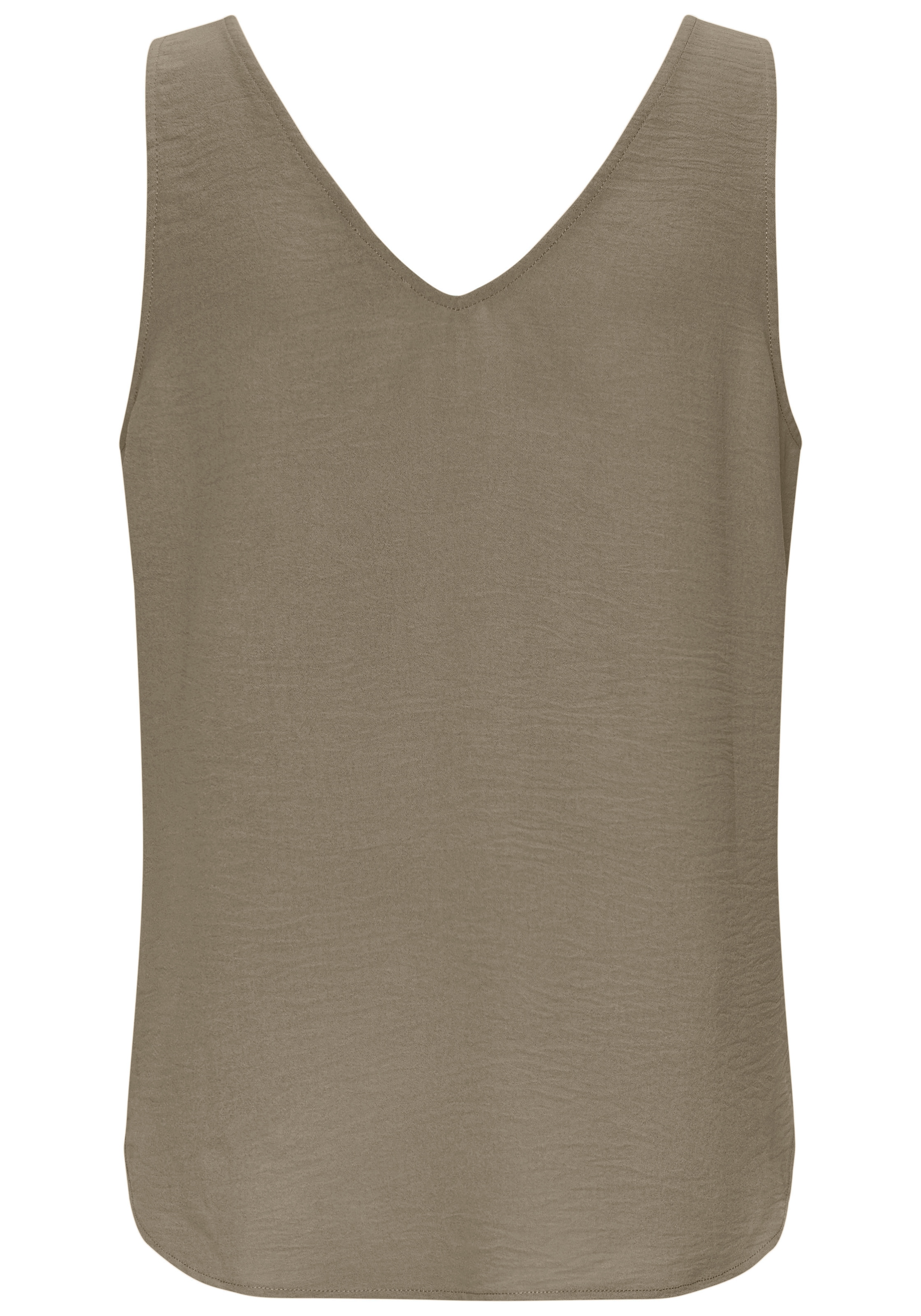Vivance Blusentop, mit V-Ausschnitt, Basic, Damentop