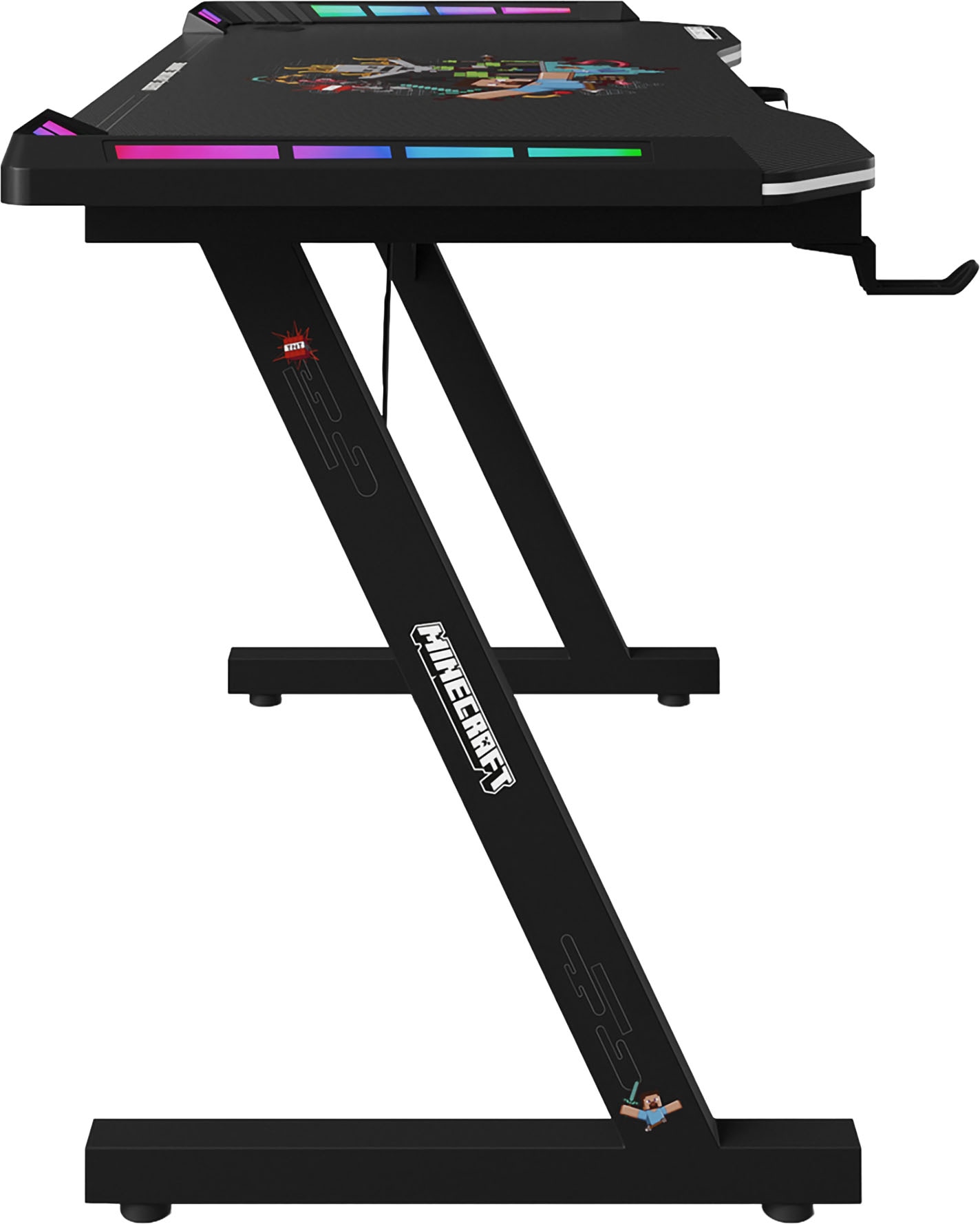 Phoenix Gamingtisch inkl RGB LED Beleuchtung