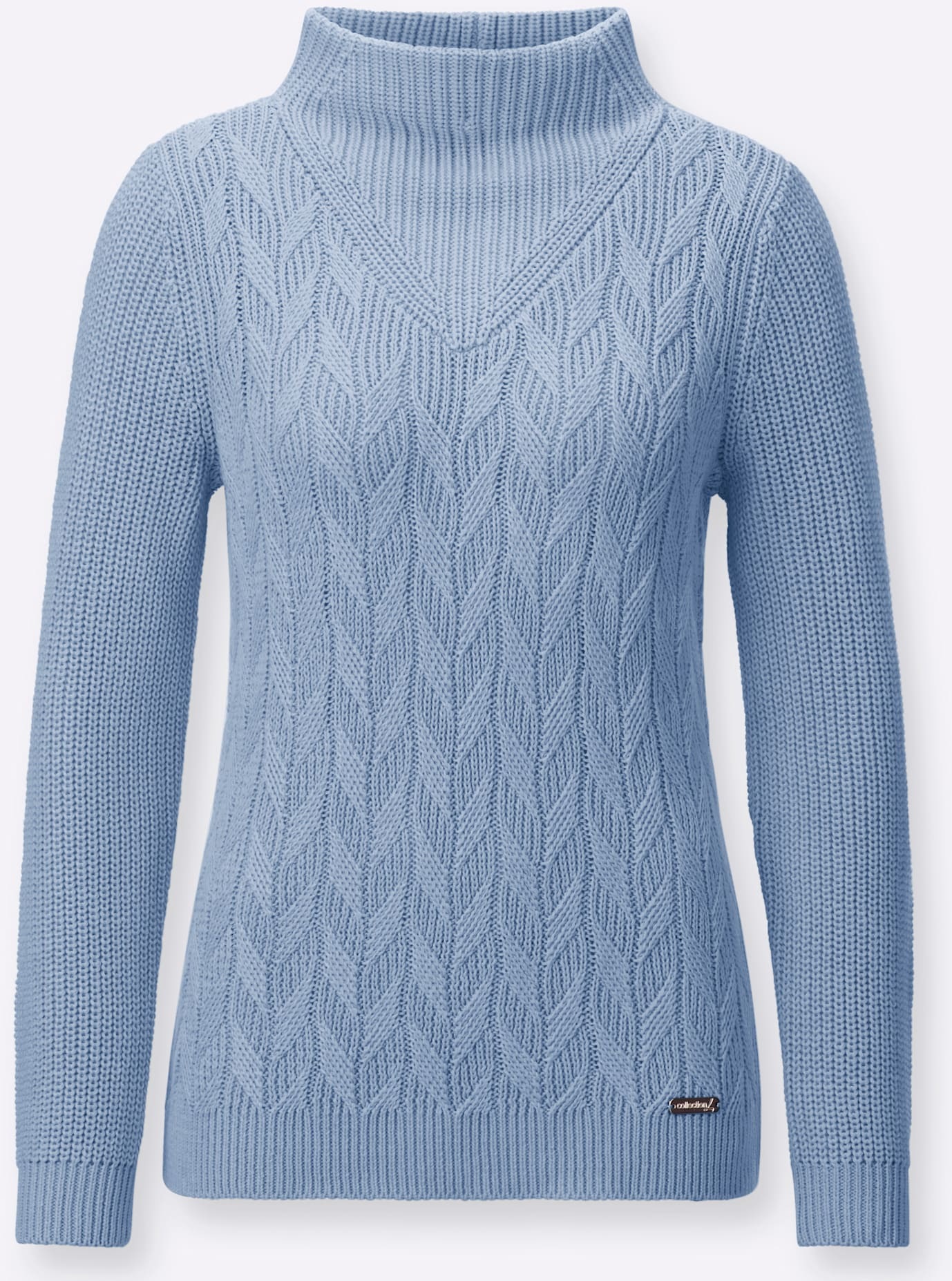 Casual Looks Stehkragenpullover »Langarm-Pullover«