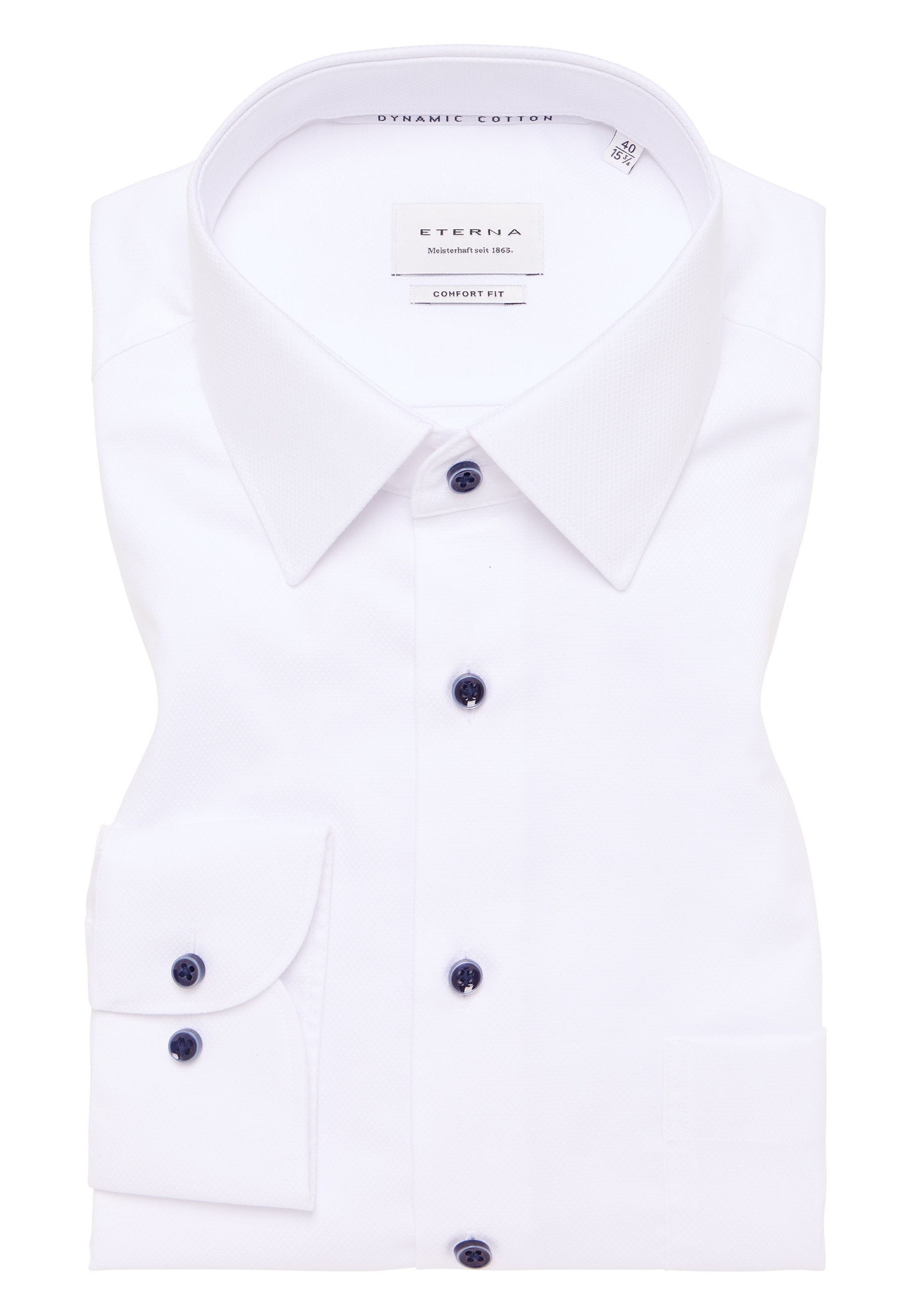 Eterna Langarmhemd »COMFORT FIT«, NON IRON (bügelfrei)