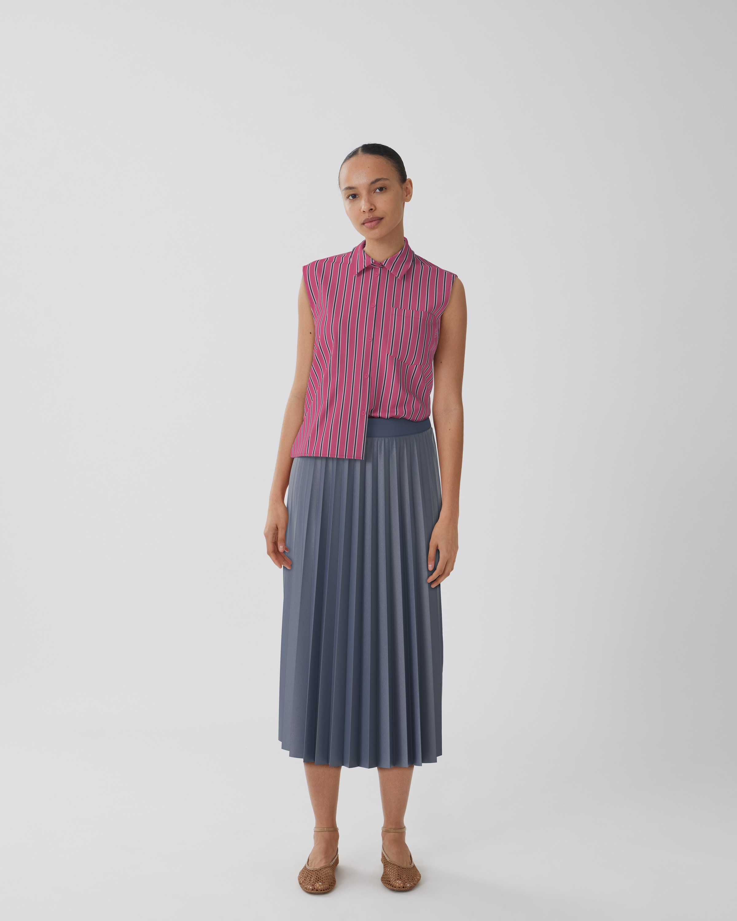 Vila Plisseerock »VINITBAN SKIRT - NOOS«