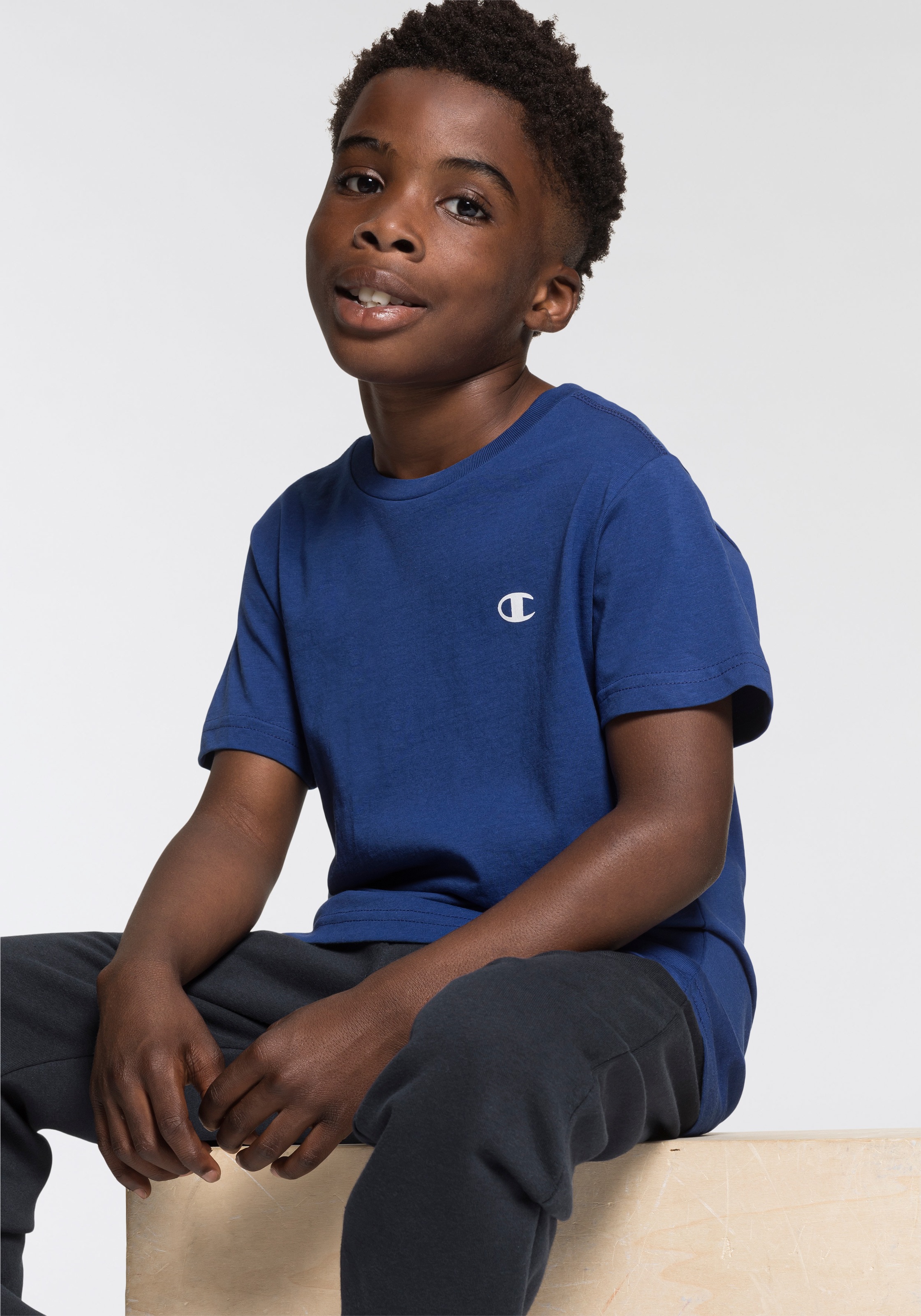 Champion (Packung, tlg.) NECK«, 2 T-Shirt CREW OTTO »2-PCK bei