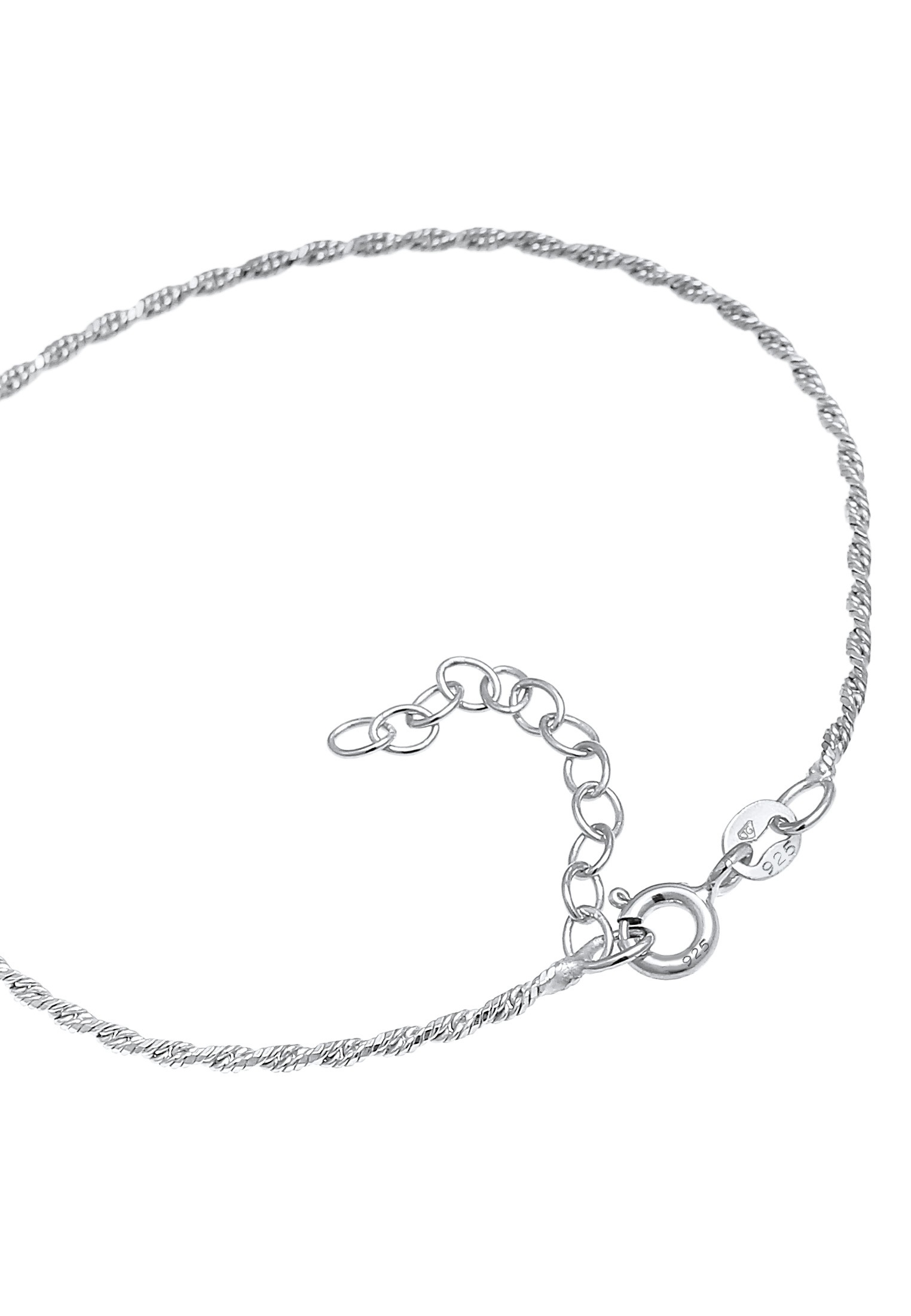 Elli Armkette »Armband Gedreht Kordel Twist 925 Silber«