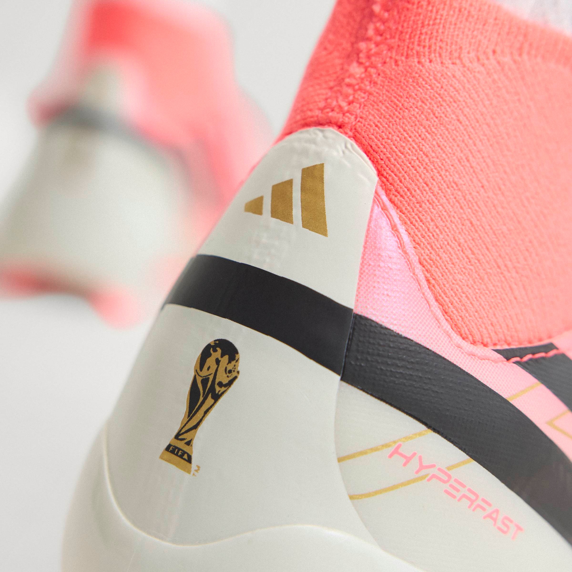 adidas Performance Fußballschuh »F50 HYPERFAST LEAGUE , MITTELHOCH, FESTE BÖDEN«  für Rasen und feste Böden, gespielt bei der Weltmeisterschaft 2026
