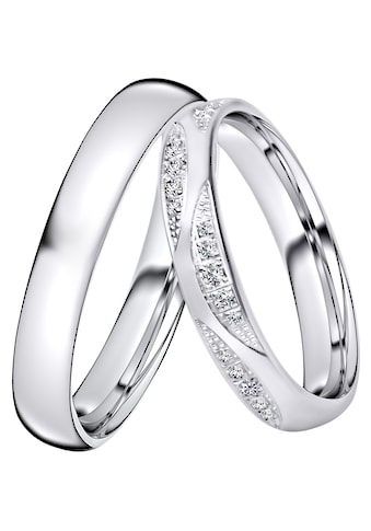 Trauring »Schmuck Geschenk Silber 925 Trauring Ehering Partnerring LIEBE«