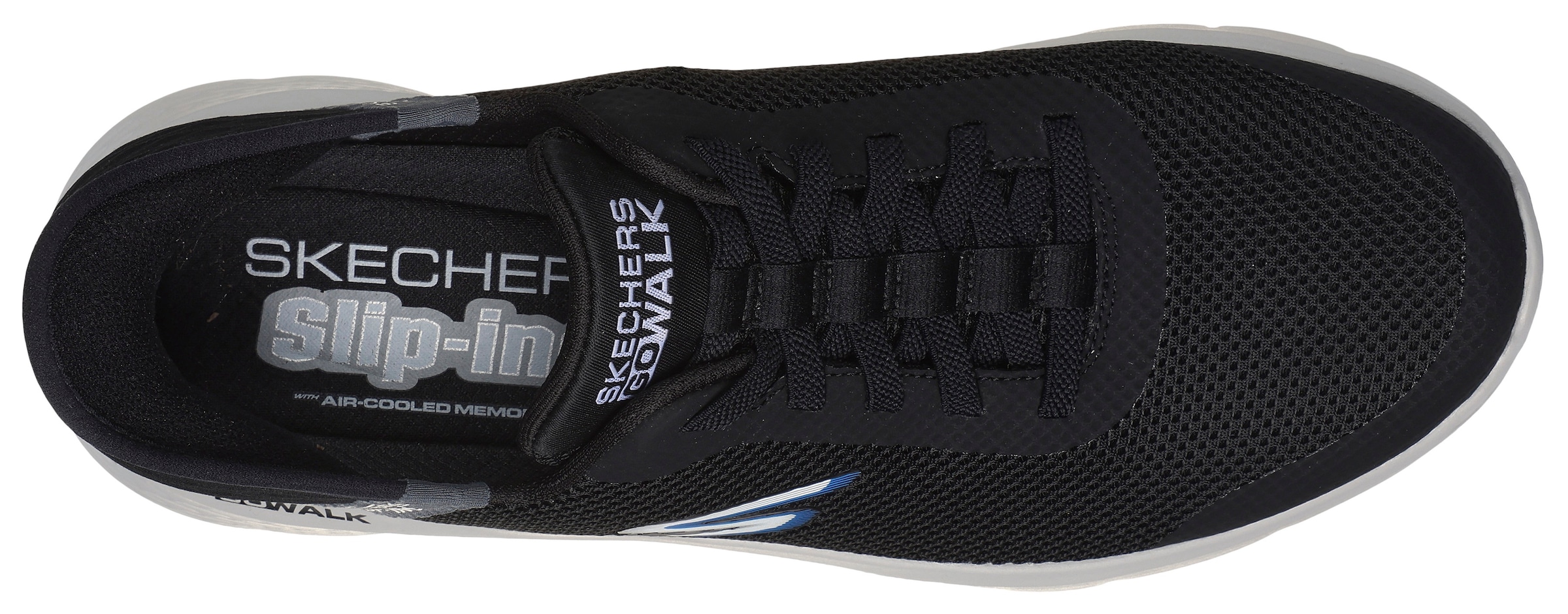 Skechers Slip-On Sneaker »Go Walk Flex-Hands Up«, mit praktischem Gummizug