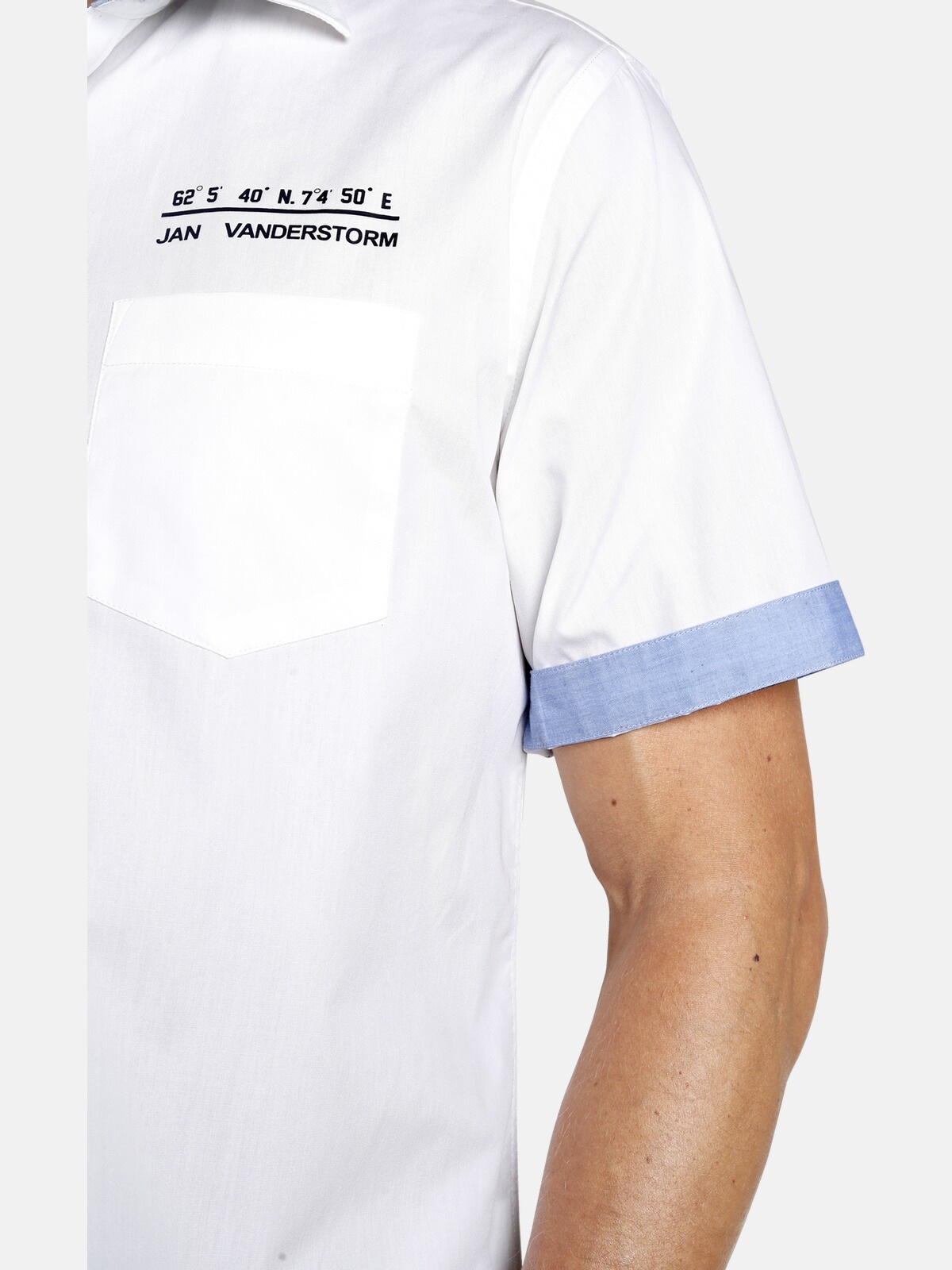 Jan Vanderstorm Kurzarmhemd »Doppelpack Hemd EVIN«