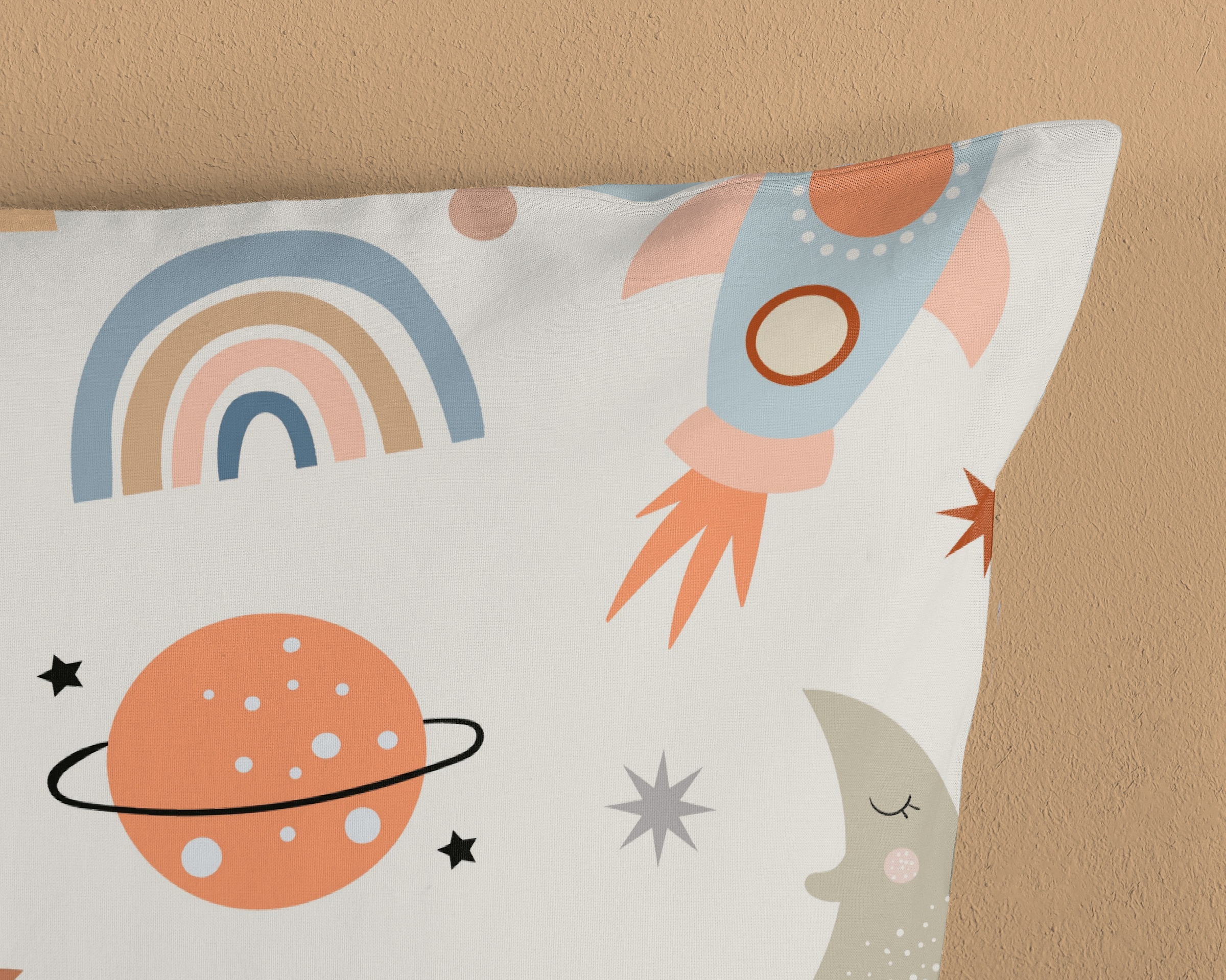 good morning Babybettwäsche »Eclips«, Baumwolle, Renforcé, 2 Teilig, Wendeoptik, Kind, Baby, Junge