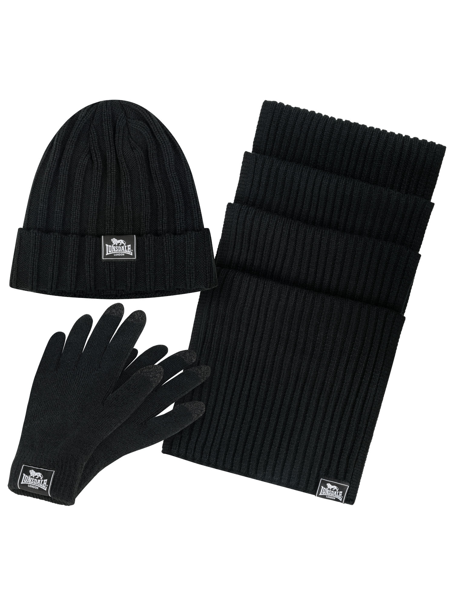 Lonsdale Beanie »ACOMB«, (3 St.)