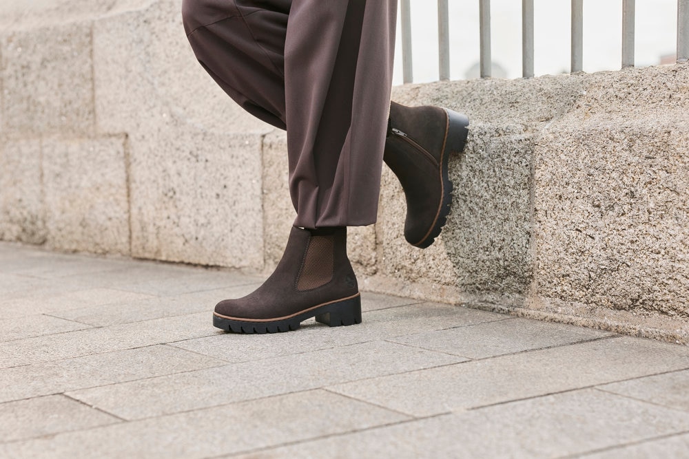 Rieker Chelseaboots  Stiefelette, Schlupfboots mit Profilsohle