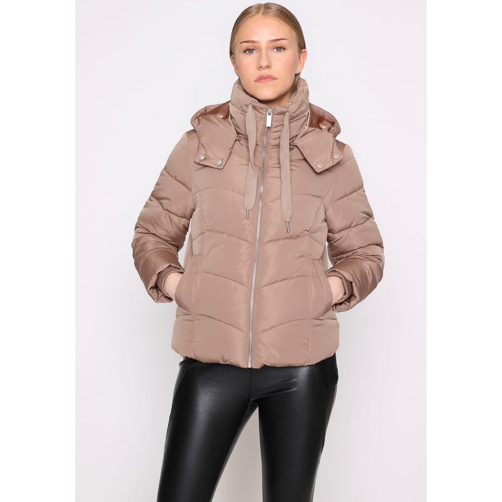 ZABAIONE Steppjacke »Ma44ra«, mit Kapuze