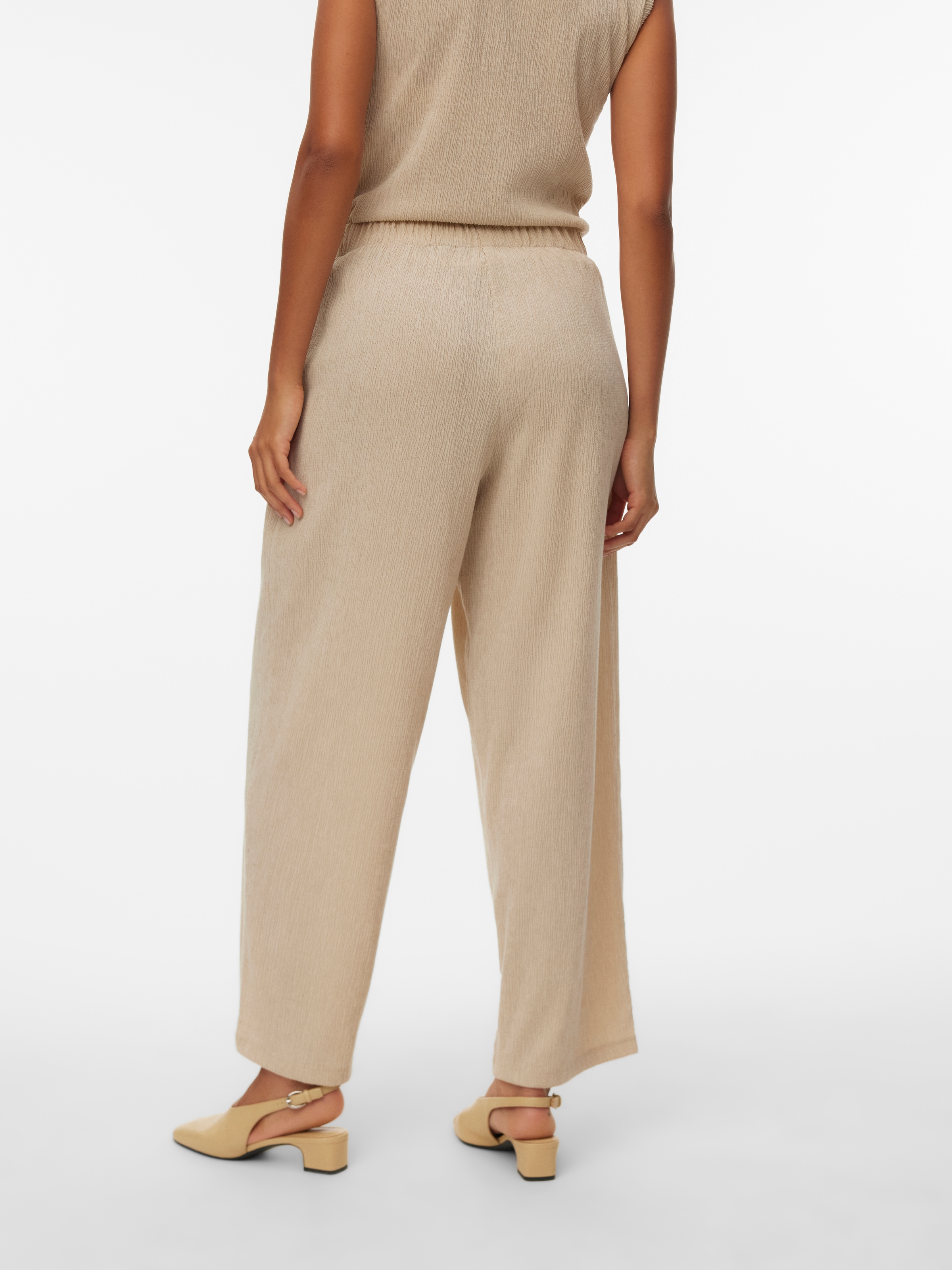 Vero Moda Schlupfhose »VMLUNA MW BALLON PANT JRS NOOS«  Materialmix