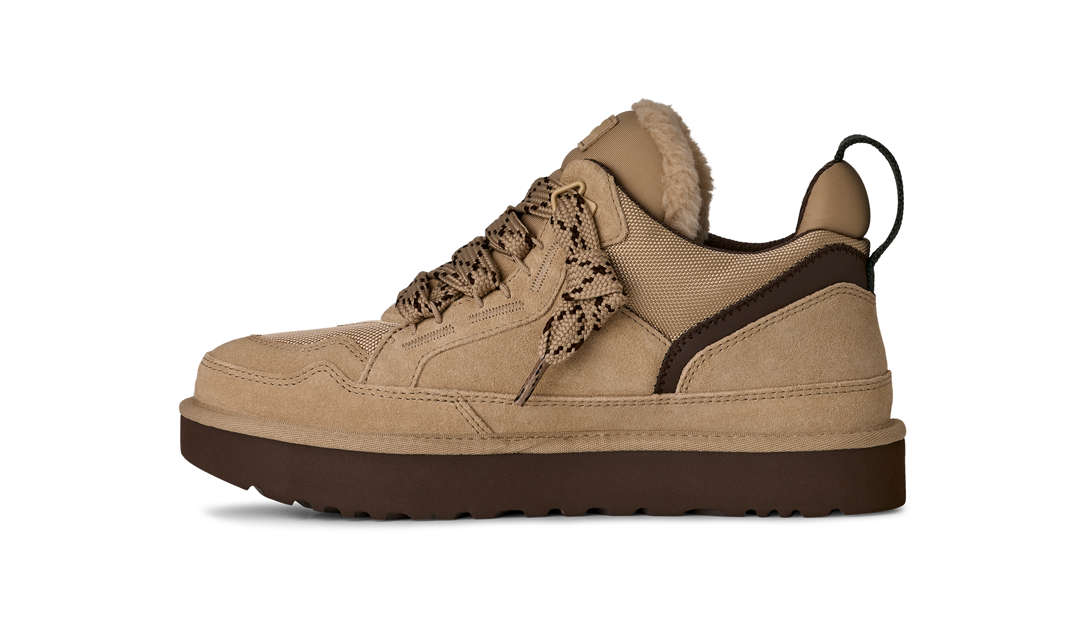 UGG Sneaker »M LOWMEL«  Halbschuh, Schnürschuh mit gepolstertem Schaftrand