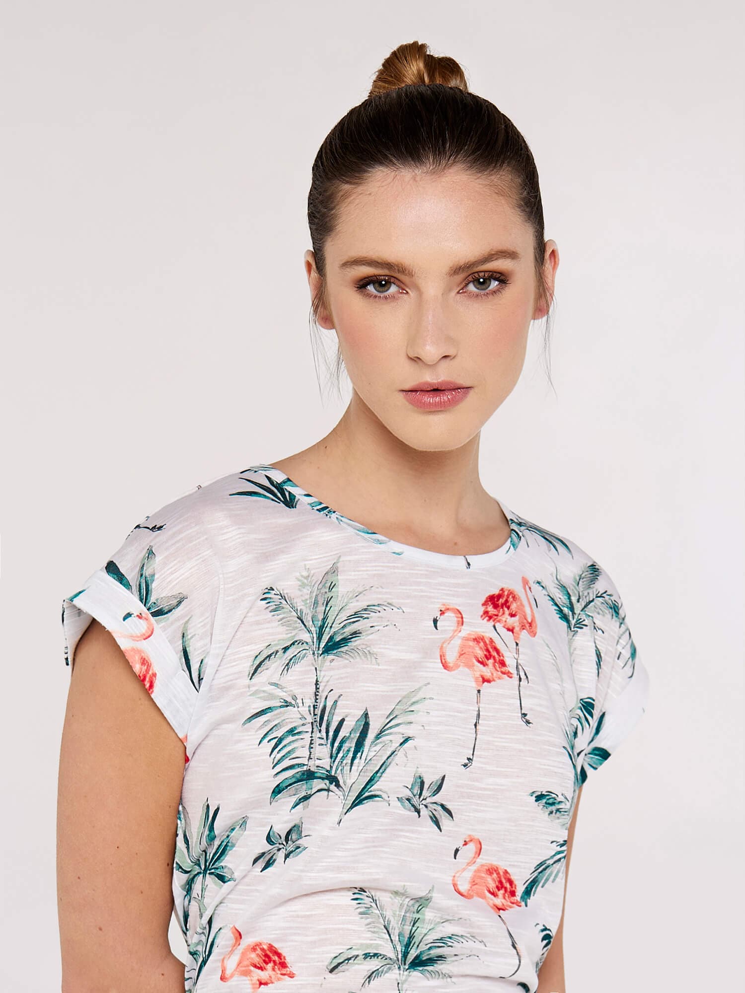 Apricot Strandtop »Top« 1 mit umgeschlagenen Ärmeln