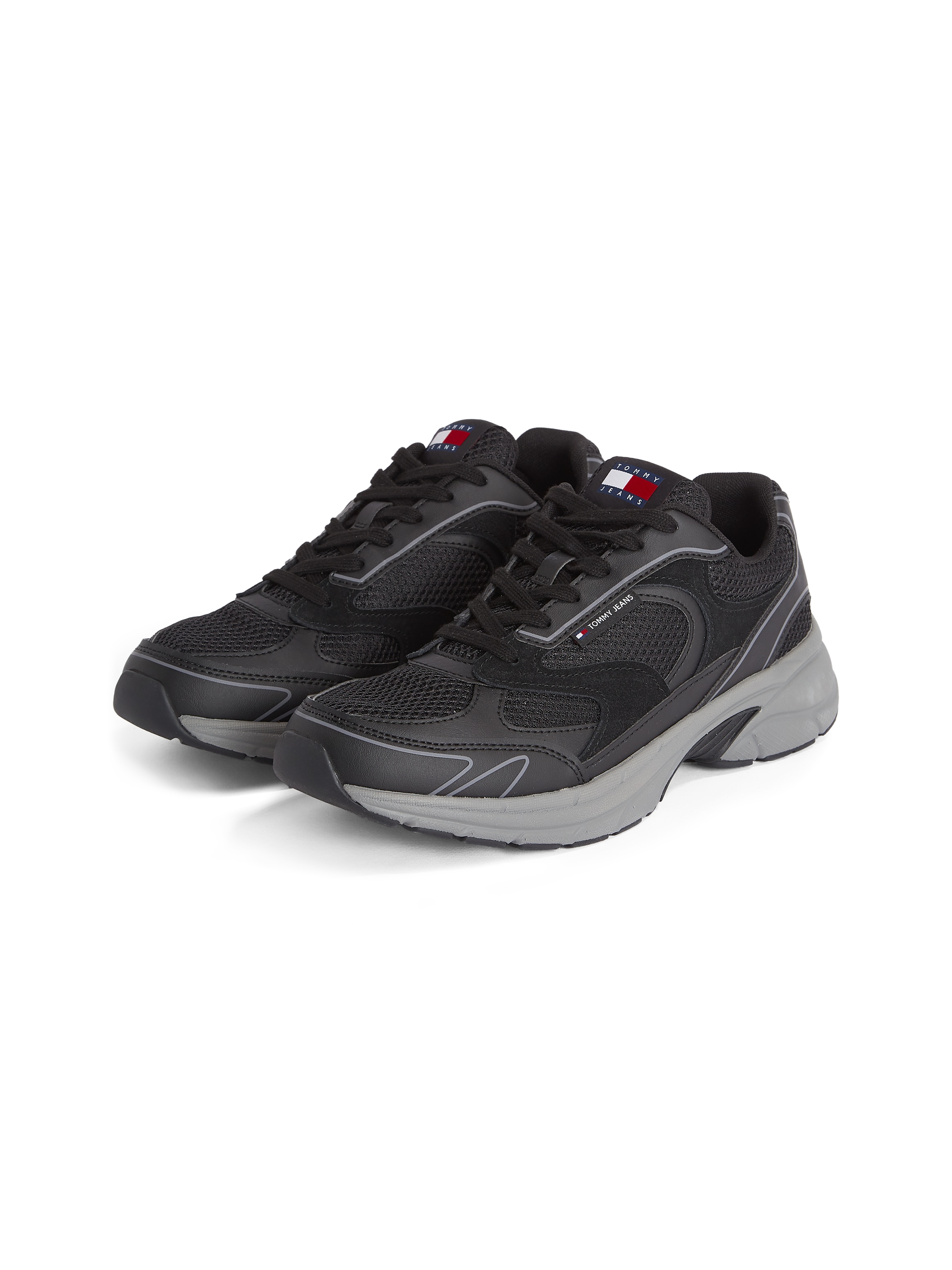 Tommy Jeans Sneaker »THE CONEY«, Freizeitschuh, Halbschuh, Schnürschuh mit seitlichem Label