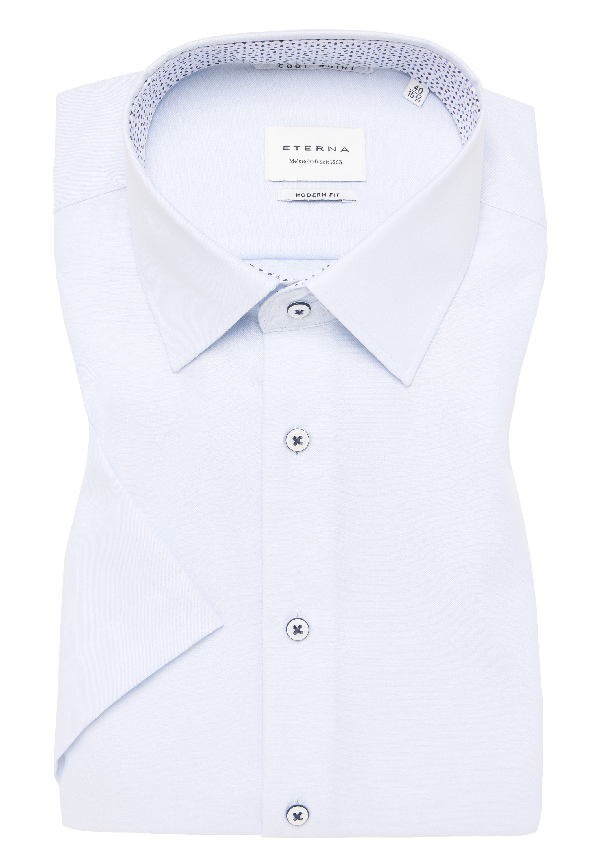 Eterna Kurzarmhemd »MODERN FIT«, NON IRON (bügelfrei)