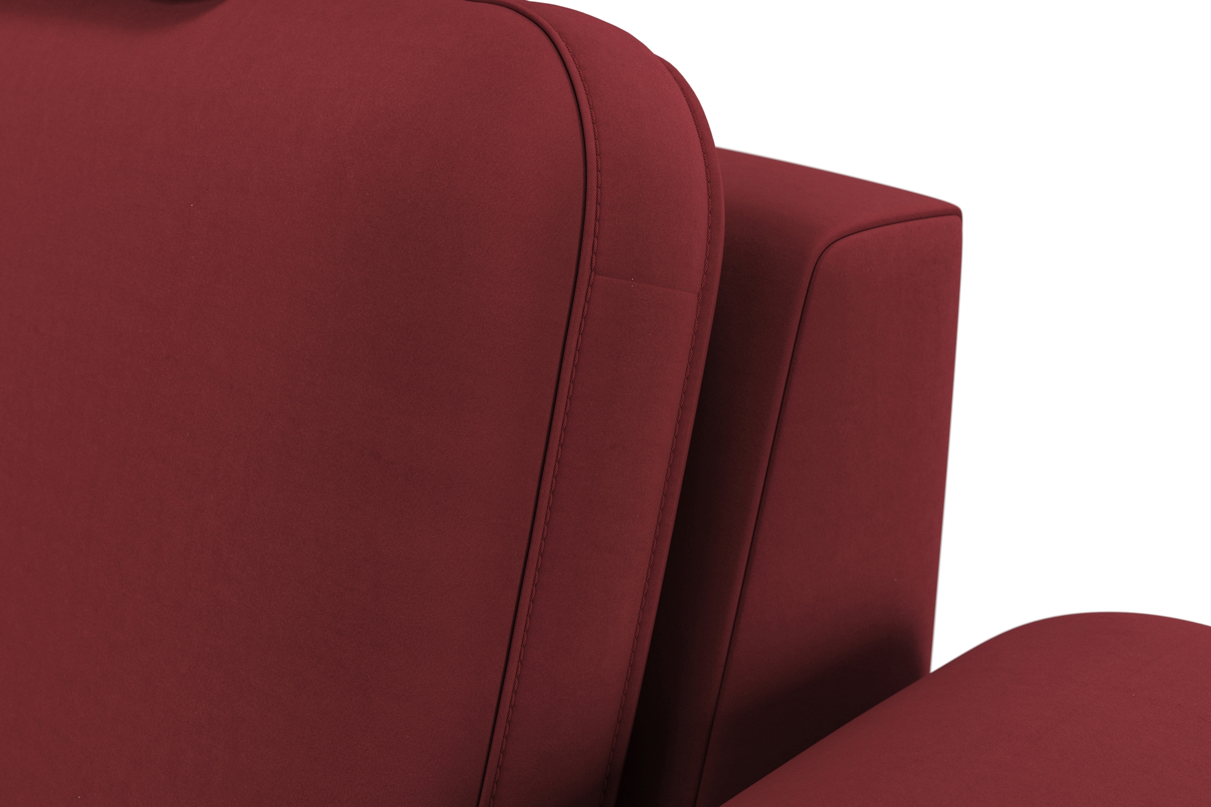 sit&more Ecksofa »Bendigo L-Form«, inklusive Sitztiefenverstellung, Bodenfreiheit 15 cm, 2 Fußfarben