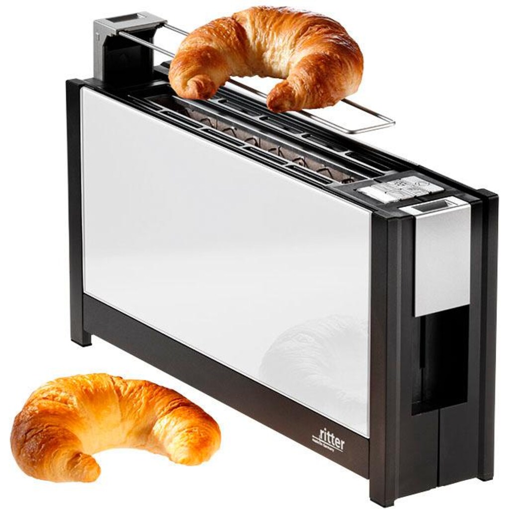 ritter Toaster »volcano 5 weiß«, 1 langer Schlitz, 950 W