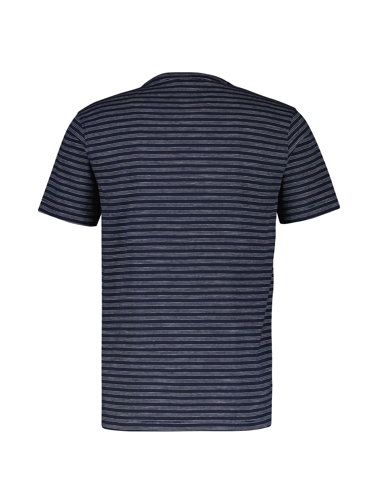 LERROS T-Shirt »LERROS Gestreiftes V-Neck T-Shirt«