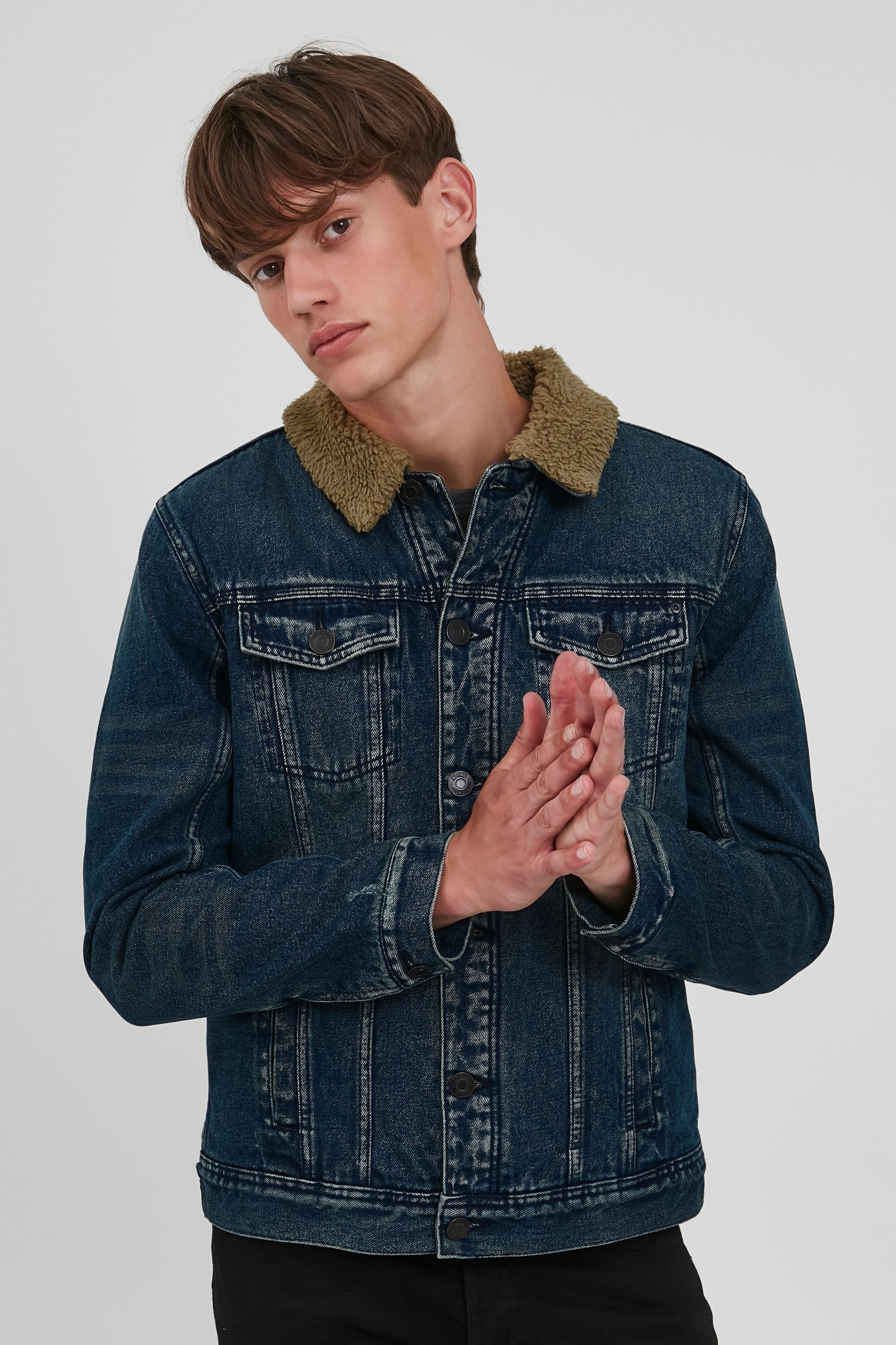 Blend Jeansjacke »Jeansjacke BHDenim«, ohne Kapuze