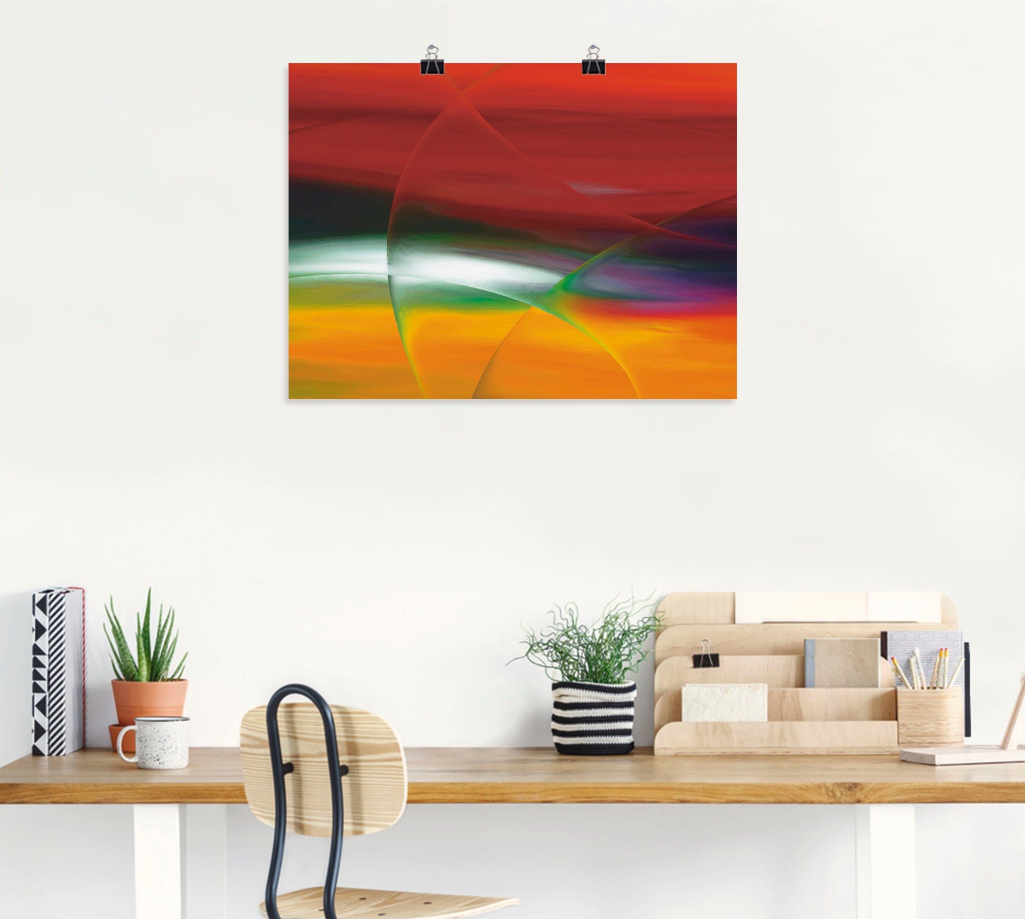 Artland Leinwandbild »Modern V«, Gegenstandslos, (1 St.), auf Keilrahmen gespannt