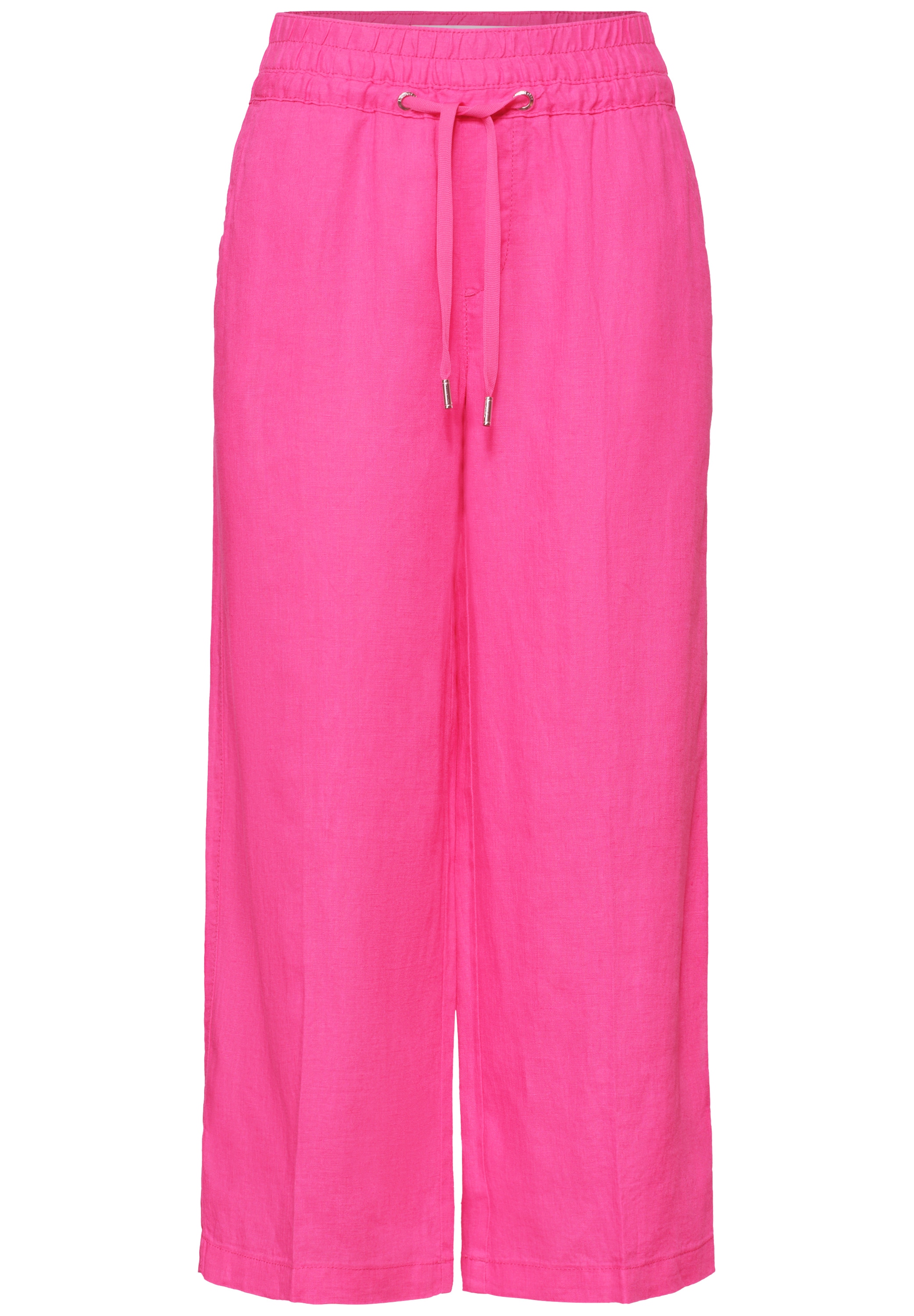 STREET ONE Leinenhose »Style Emee«  miSommerhose mit elastischem Bund und Kordelzug