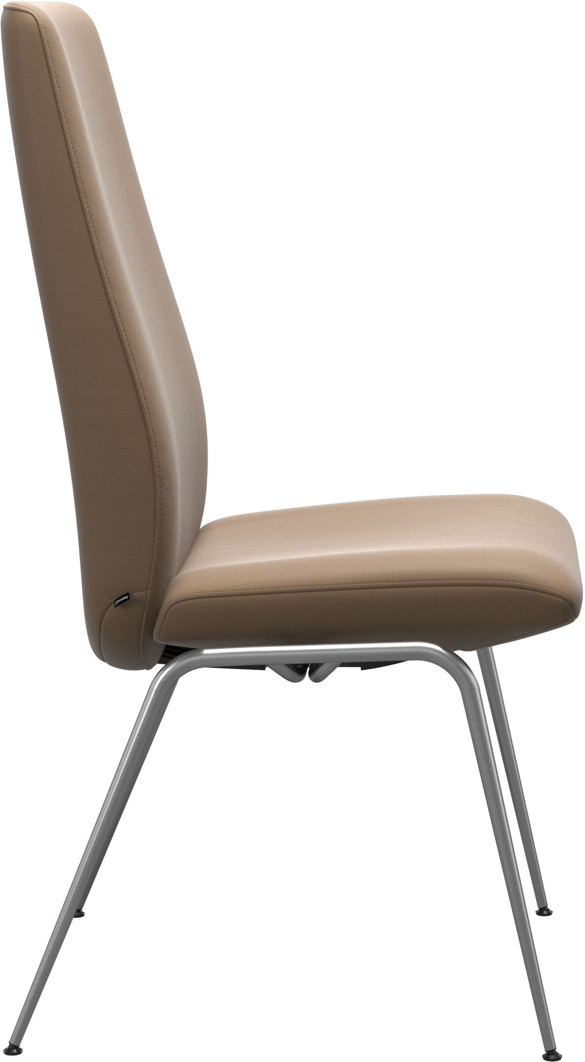 Stressless® Polsterstuhl »Laurel«, Leder PALOMA, High Back, Größe L, mit Beinen aus Stahl in Schwarz matt